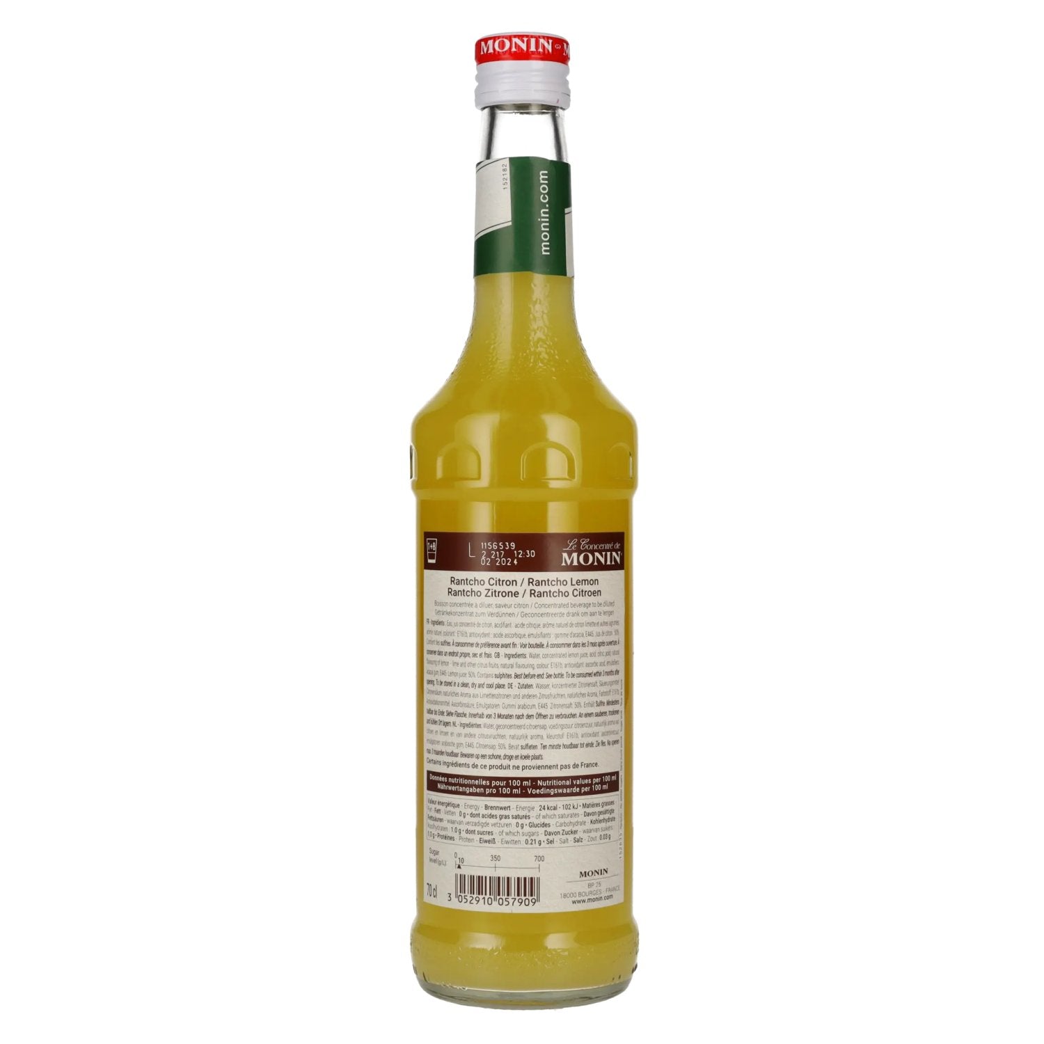Monin Le Concentré de LEMON RANTCHO - Zitronensaft 0,7l