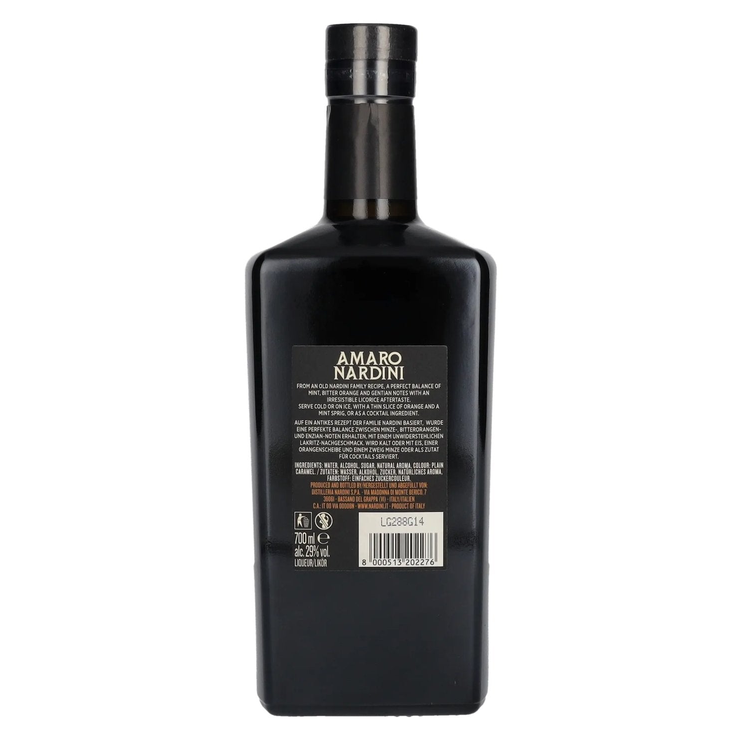 Nardini Amaro Bassano Al Ponte Liqueur 29% Vol. 0,7l