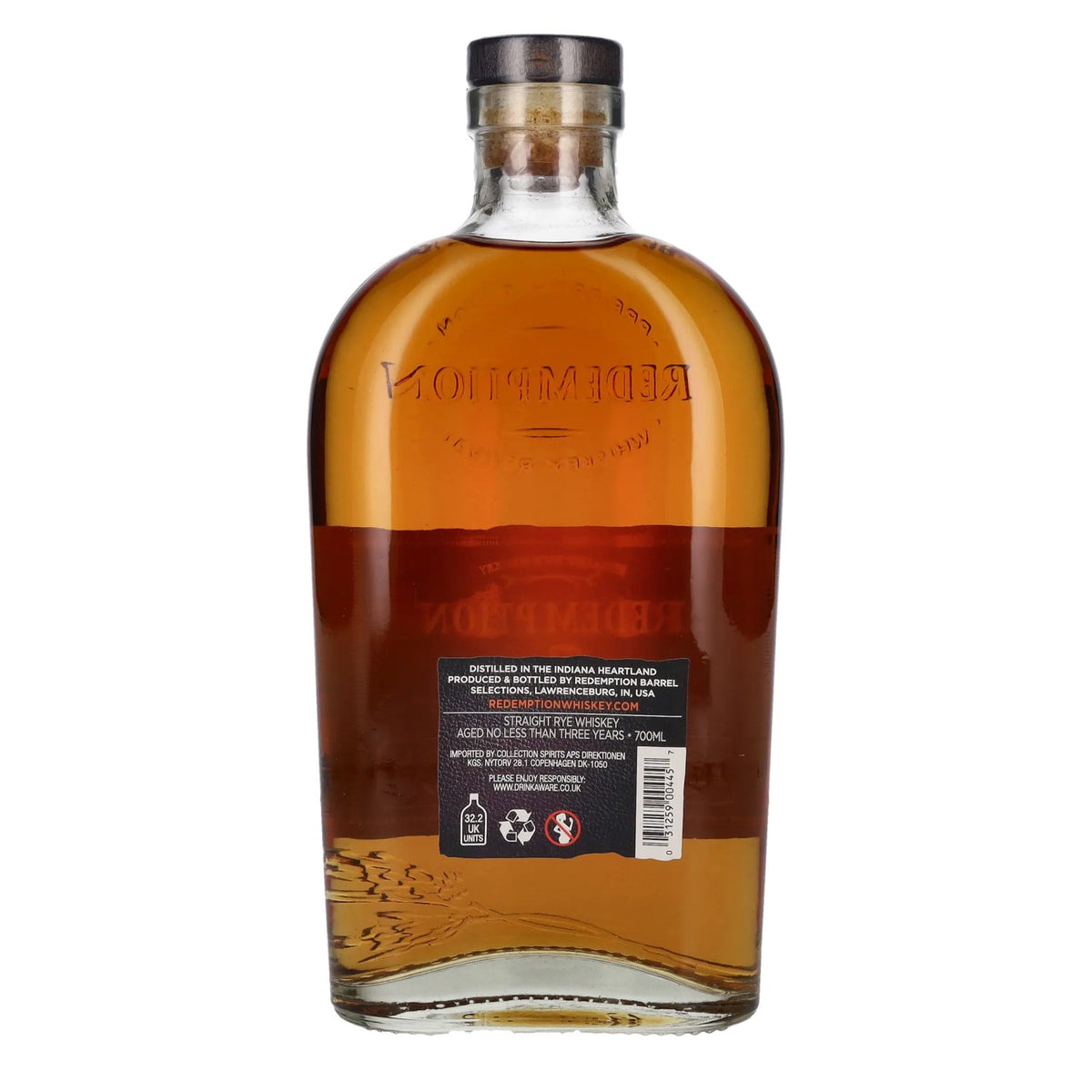 Redemption Rye Pre-Prohibition Rye Revival 46% Vol. 0,7l