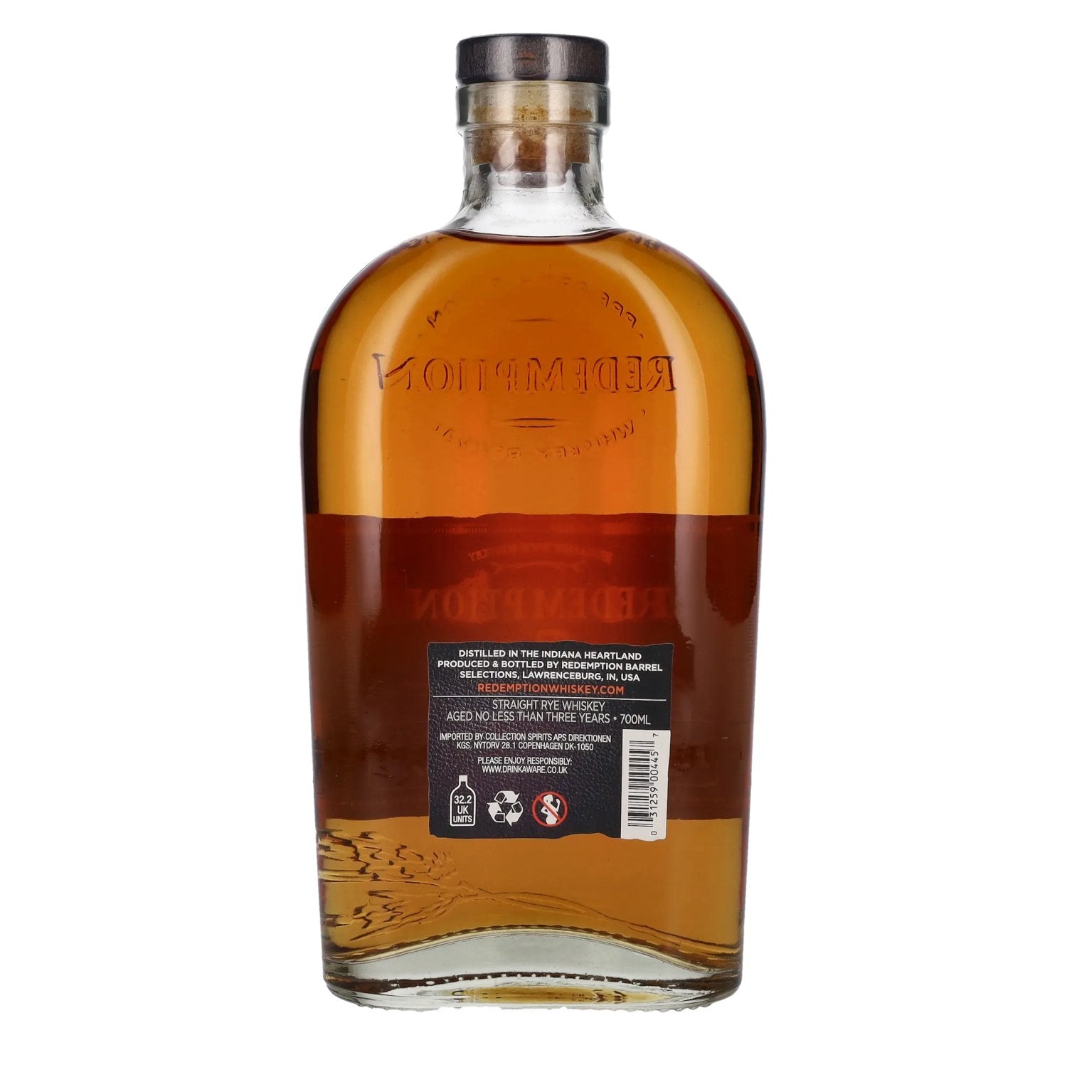 Redemption Rye Pre-Prohibition Rye Revival 46% Vol. 0.7l