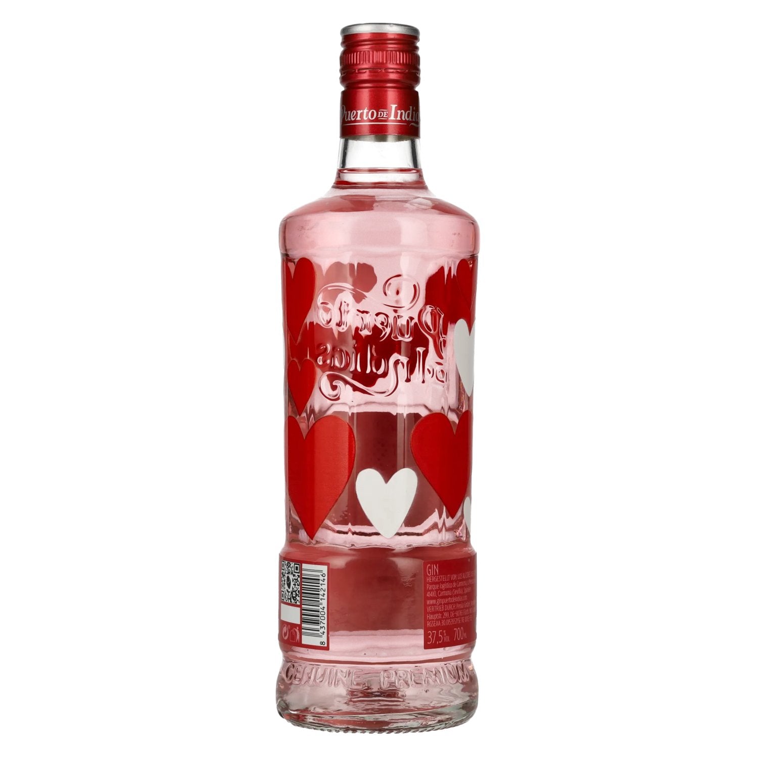 Puerto de Indias STRAWBERRY & LOVE Valentine's Edition Gin 37.5% Vol. 0.7l