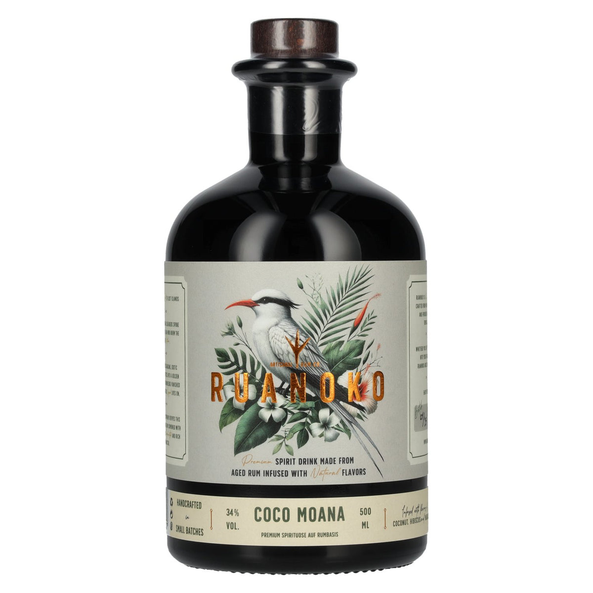 Ruanoko Coco Moana Spirit Drink 34% Vol. 0.5l