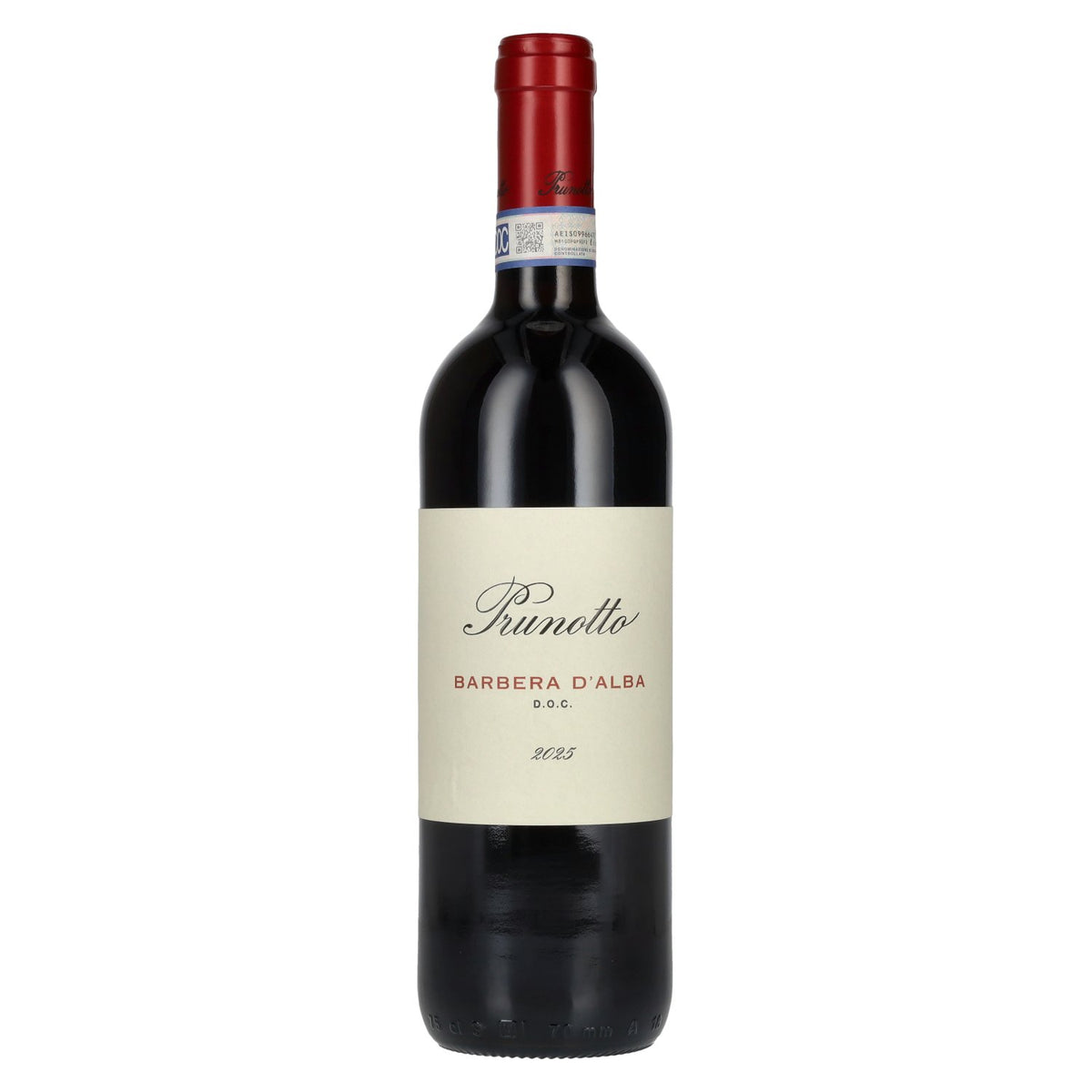 Prunotto Barbera d'Alba DOC 2025 14% ABV 0.75 l