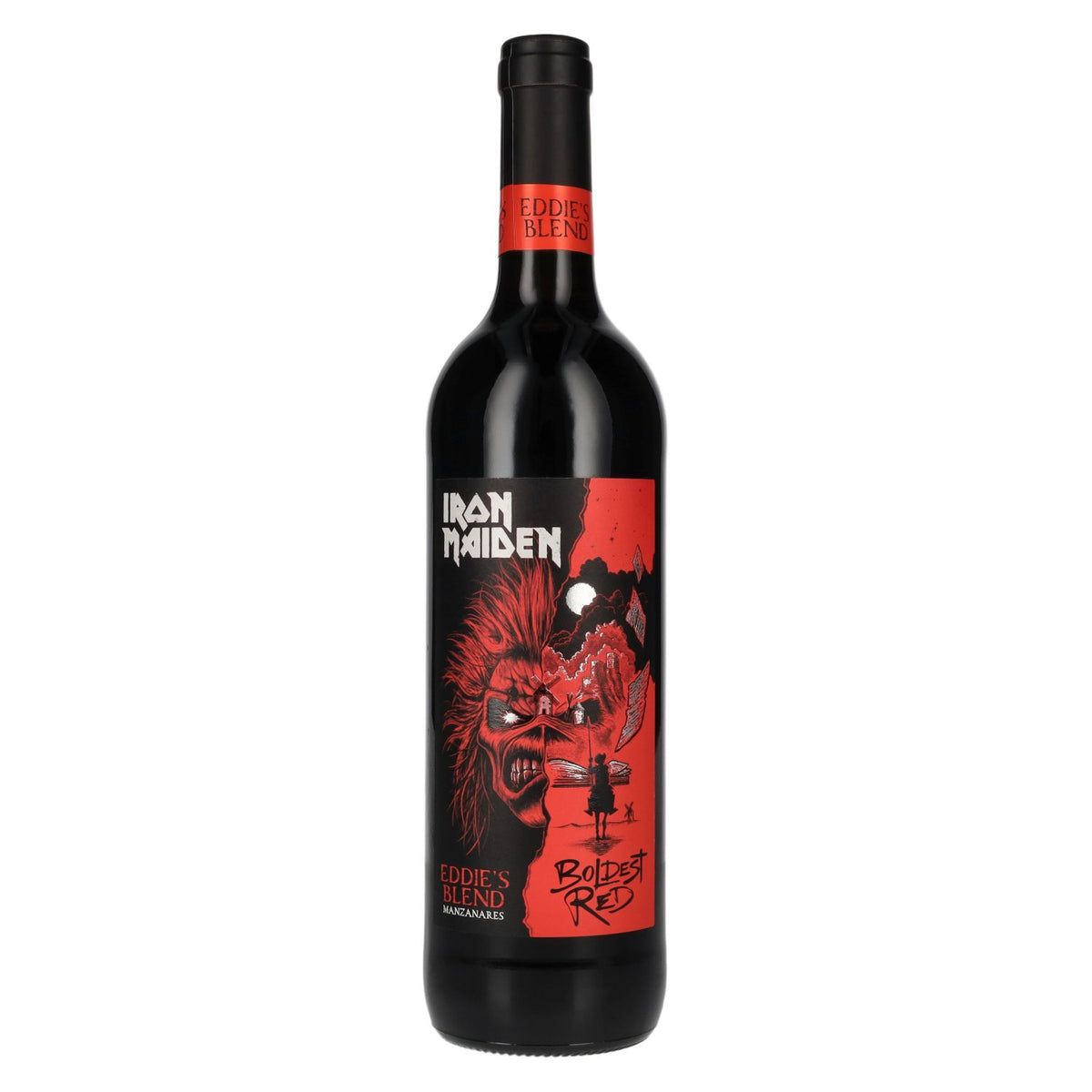 Iron Maiden Boldest Red Eddie’s Blend Manzanares 2024 13% ABV 0.75 l