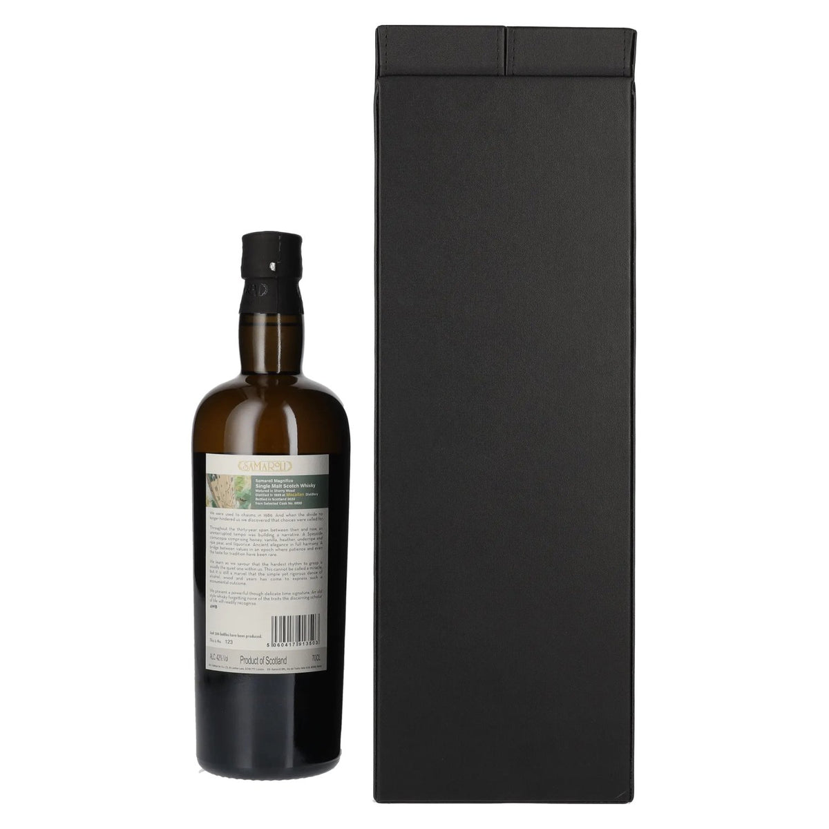 Samaroli Magnifico MACALLAN Single Malt Sherry Wood 1989 42% Vol. 0.7l in gift box