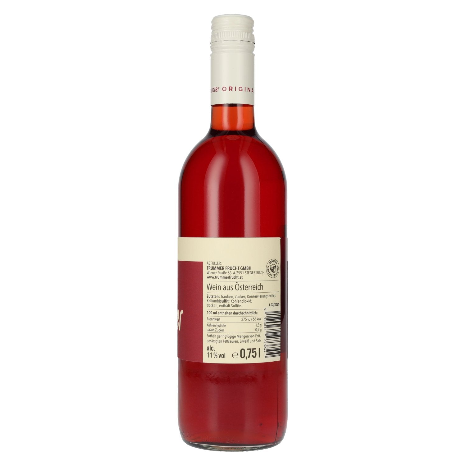 Trummer Uhudler Trocken 11% Vol. 0,75l