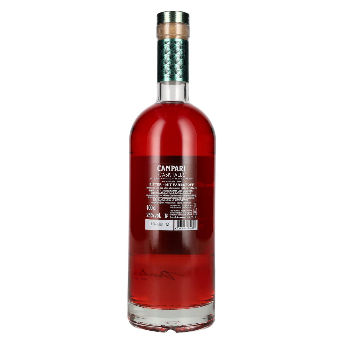 Campari CASK TALES Bitter Tequila Barrels Finish 25% vol. 1 l