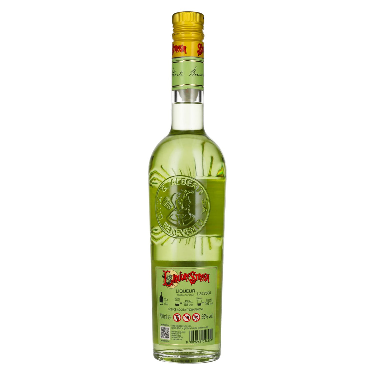 Liquore Strega Verde 55% vol. 0.7 l