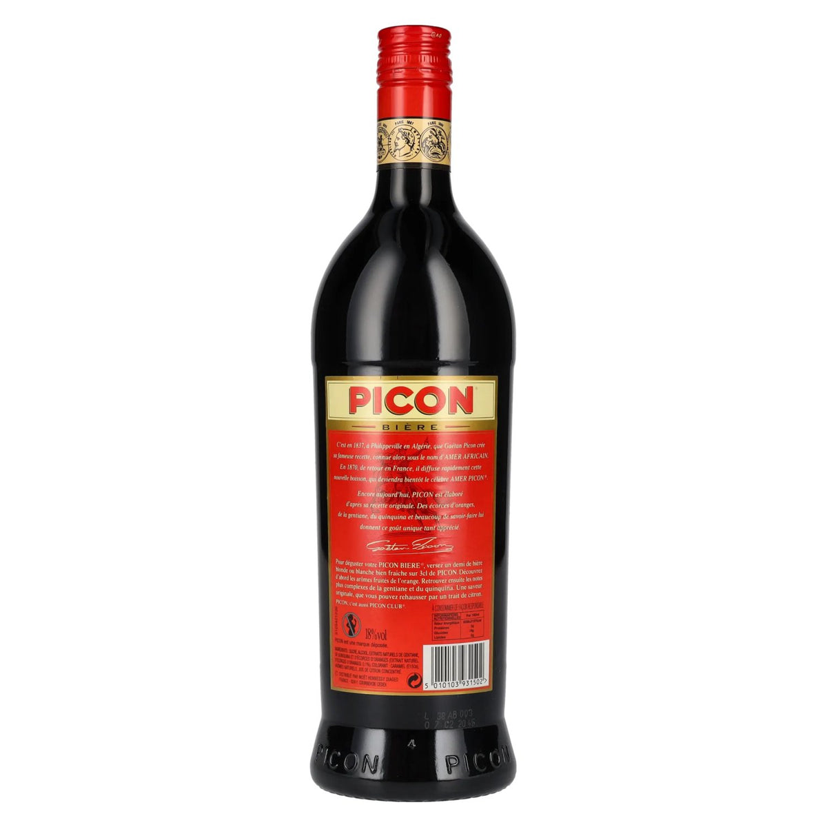 Picon BIÈRE Orange Aperitif 18% ABV 1l