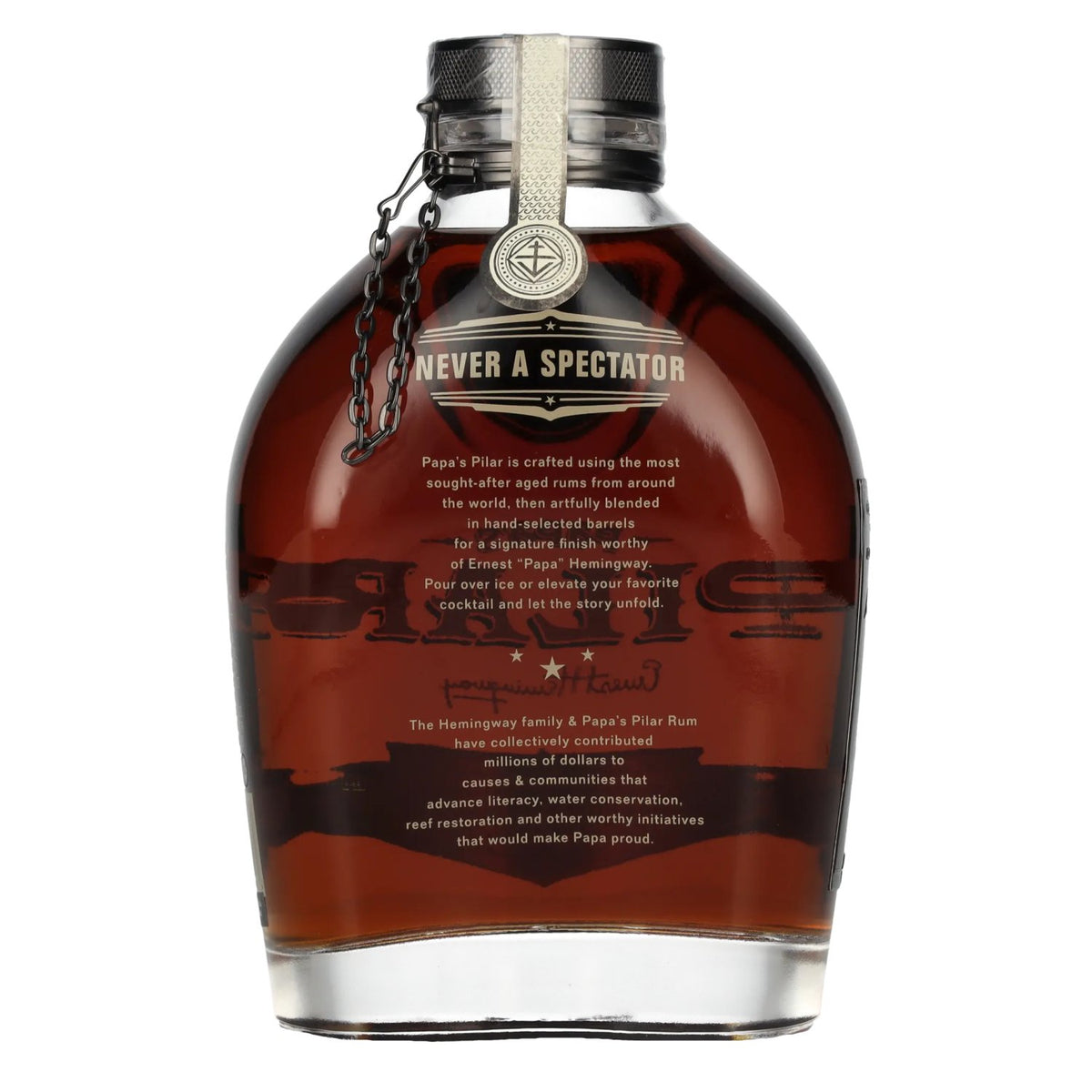 Papa's Pilar Solera FLAGSHIP DARK RUM 43% Vol. 0.7l