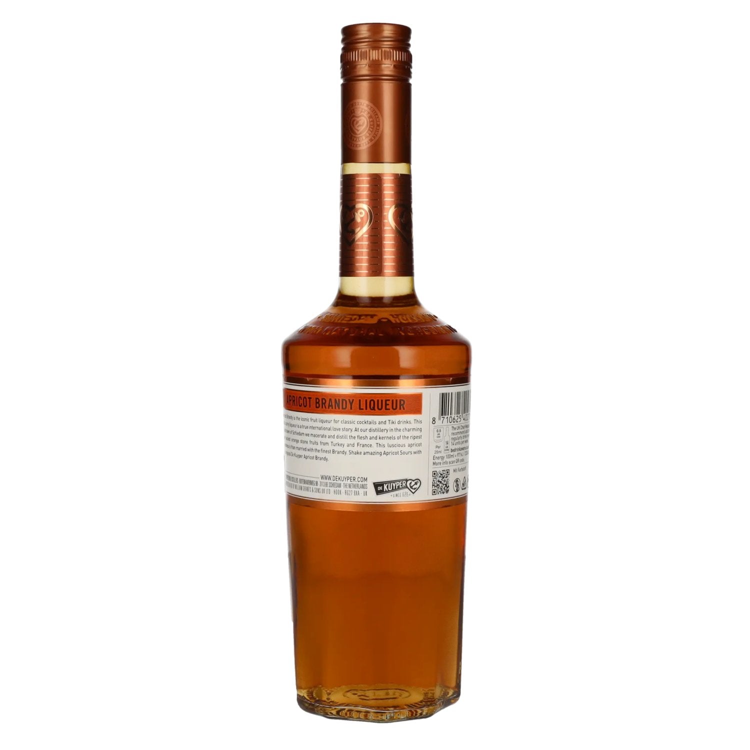 De Kuyper APRICOT BRANDY Liqueur 20% Vol. 0,7l
