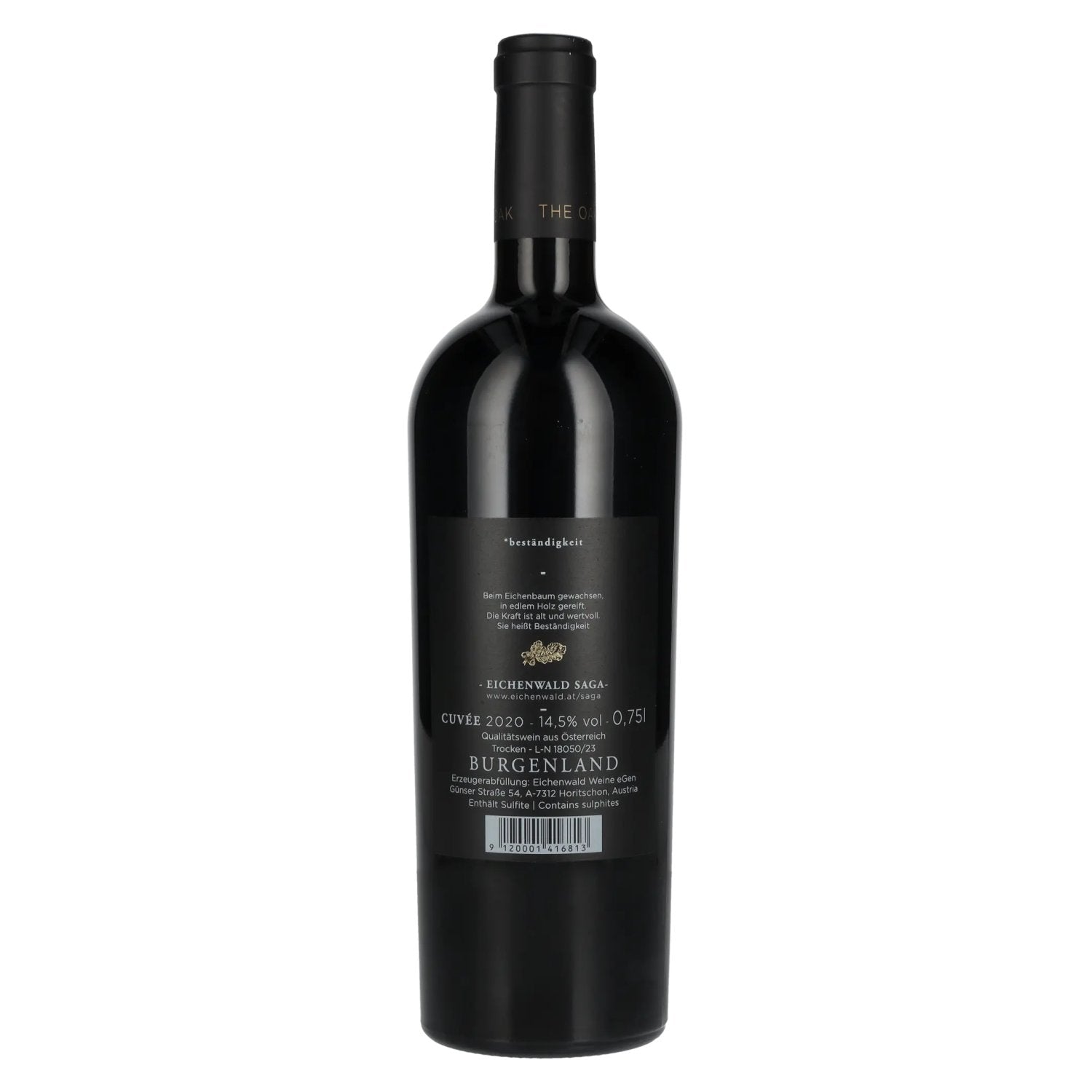 Eichenwald THE OAK Cuvée 2020 14.5% Vol. 0.75l