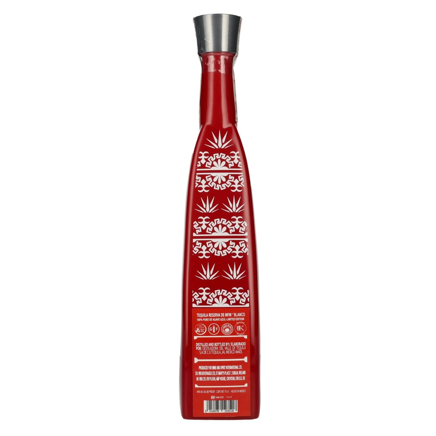 Casa Maestri Reserva de MFM Tequila Blanco 100% Pure Agave 40% Vol. 0.7l