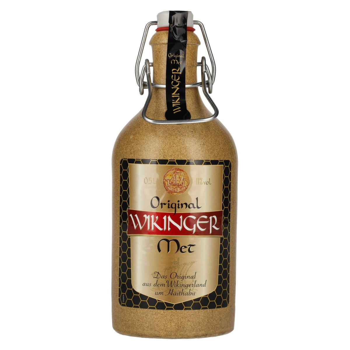 Wikinger Met Original 11% ABV, 0.5l in a clay jug