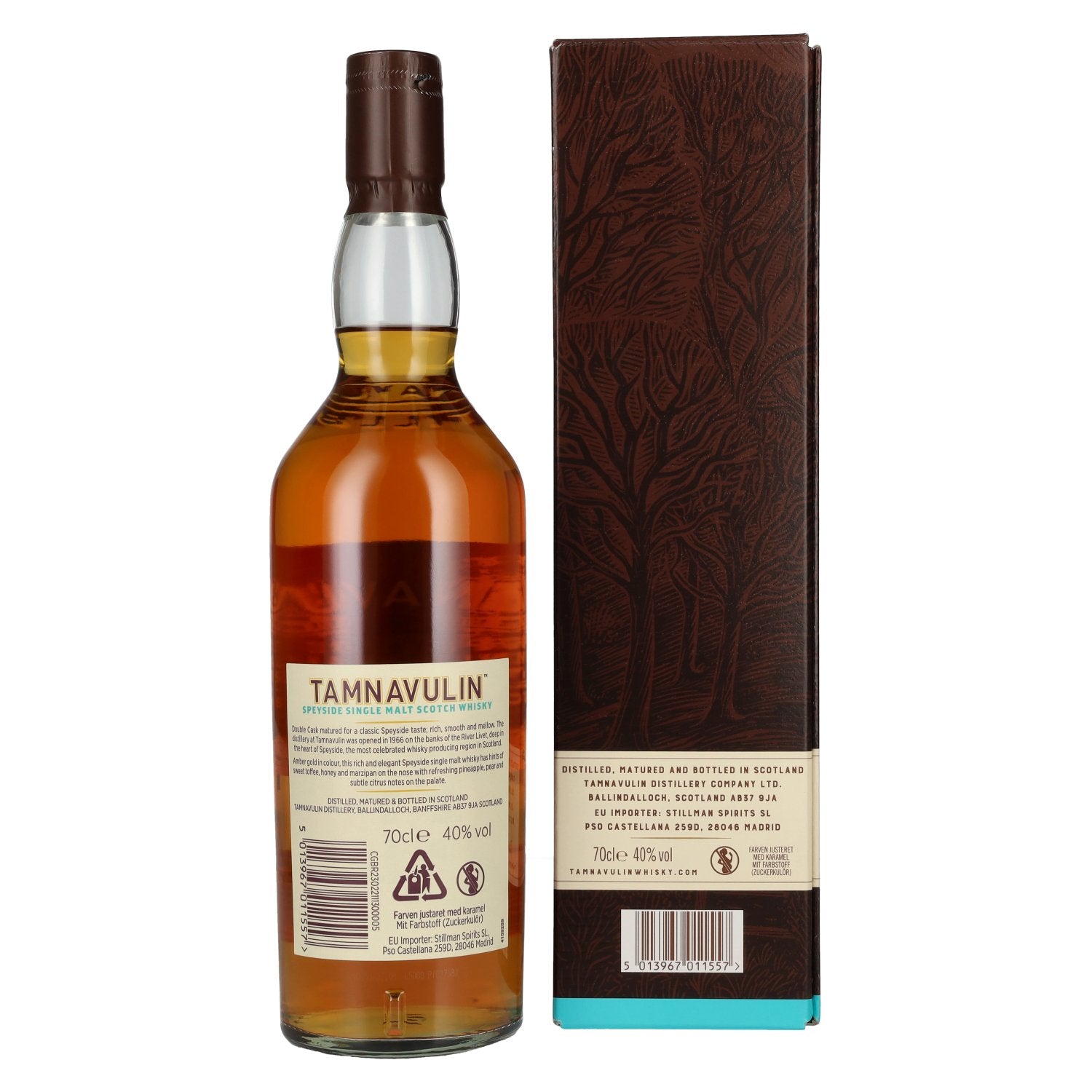 Tamnavulin DOUBLE CASK Speyside Single Malt Scotch Whisky 40% Vol. 0,7l in Geschenkbox