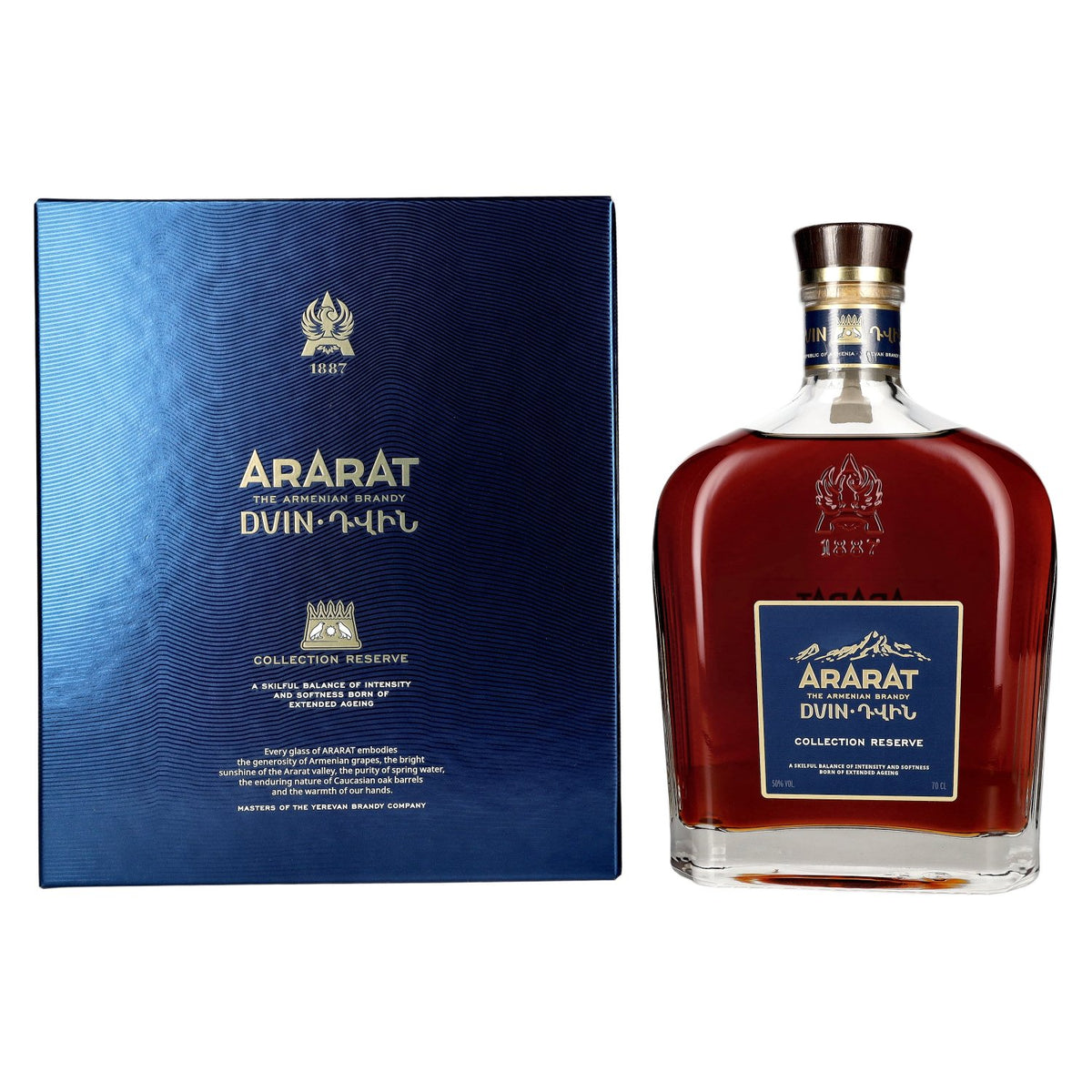 Ararat Dvin Collection Reserve 50% vol. 0.7 l in a gift box
