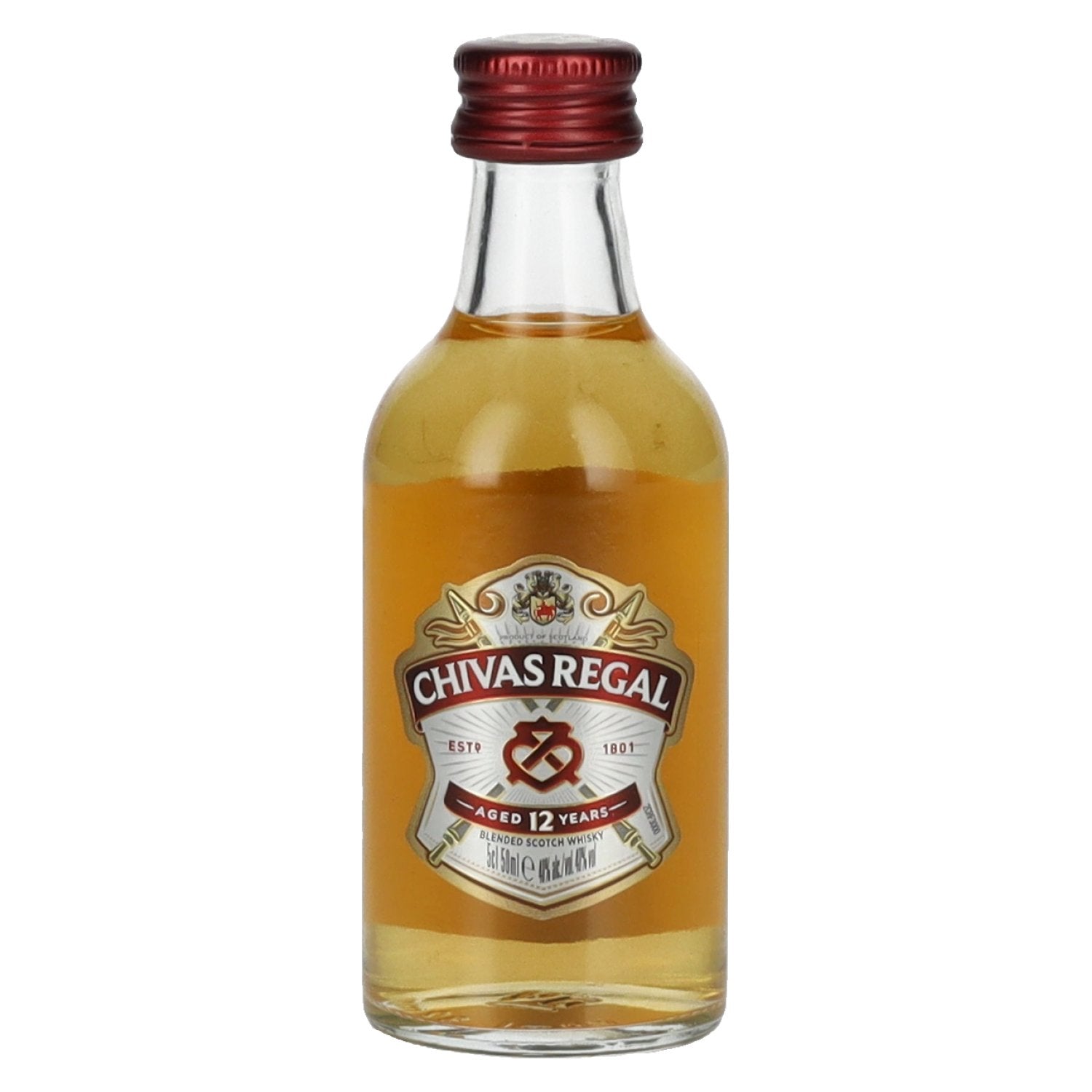 Chivas Regal 12 Years Old Blended Scotch Whisky 40% Vol. 0.05l