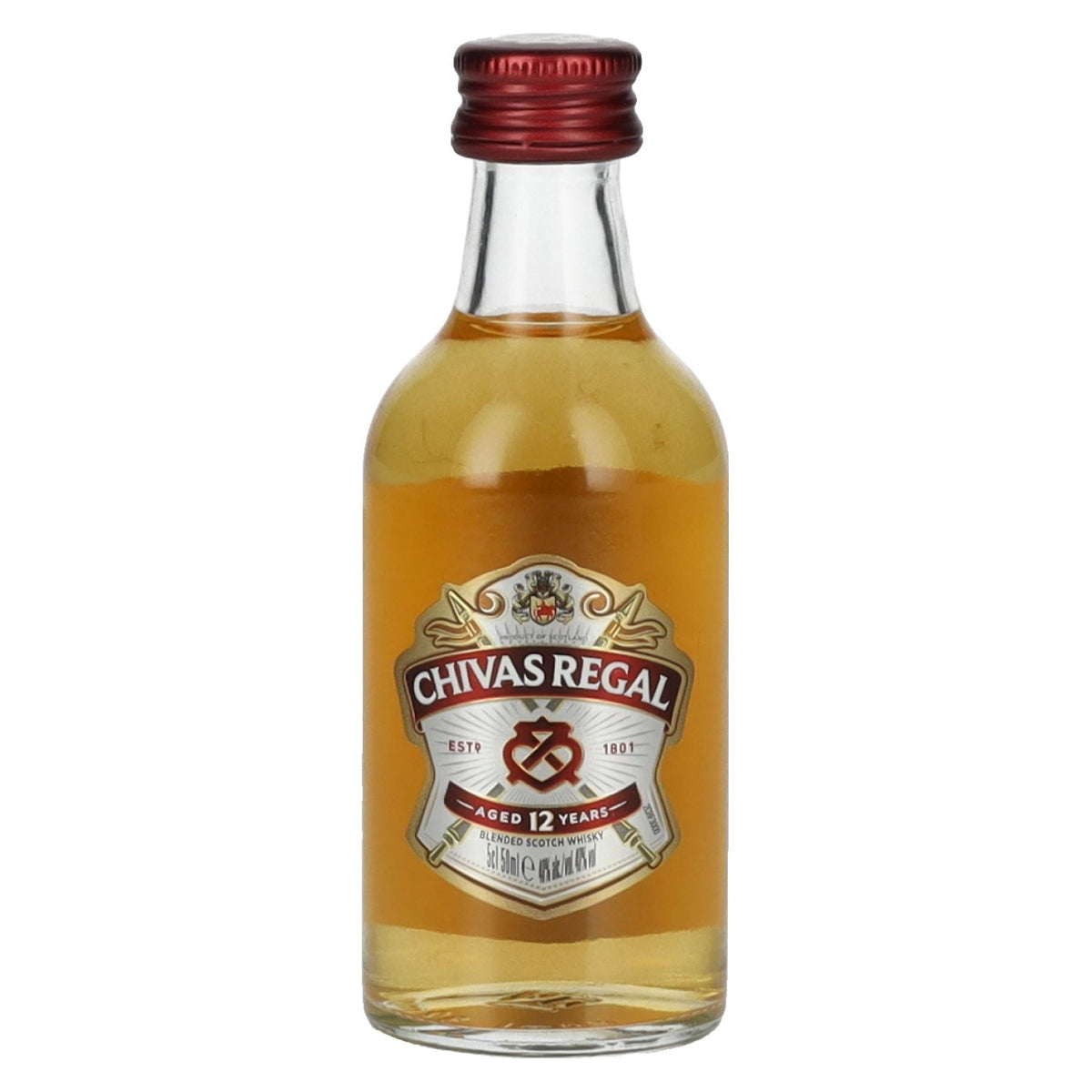Chivas Regal 12 Years Old Blended Scotch Whisky 40% Vol. 0.05l