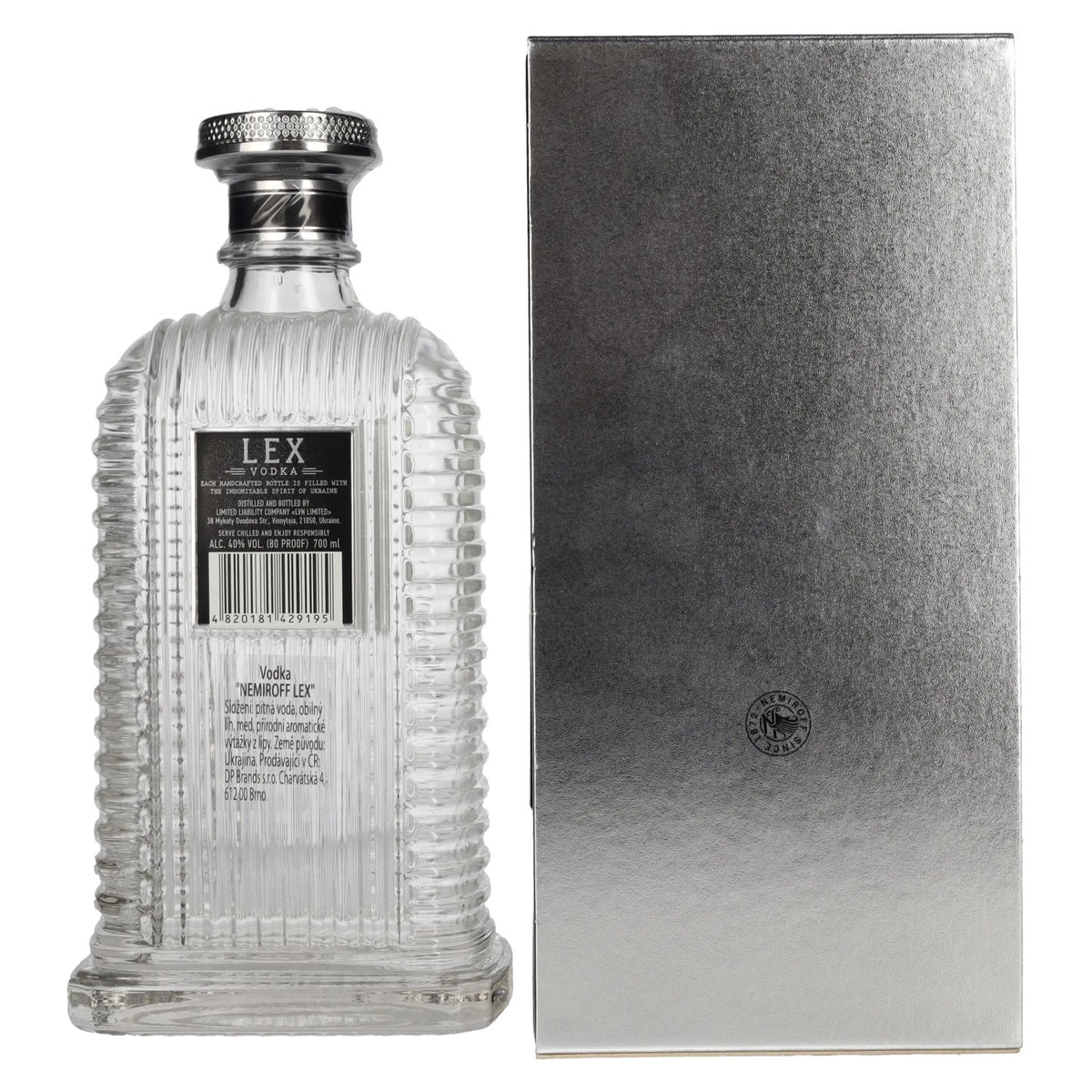 LEX by Nemiroff Ultra Premium Vodka 40% Vol. 0,7l in Geschenkbox