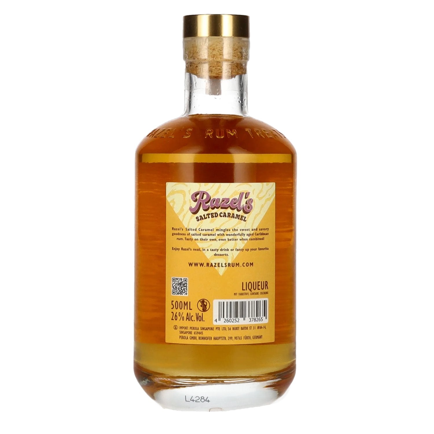 Razel's Salted Caramel Liqueur 26% Vol. 0.5l