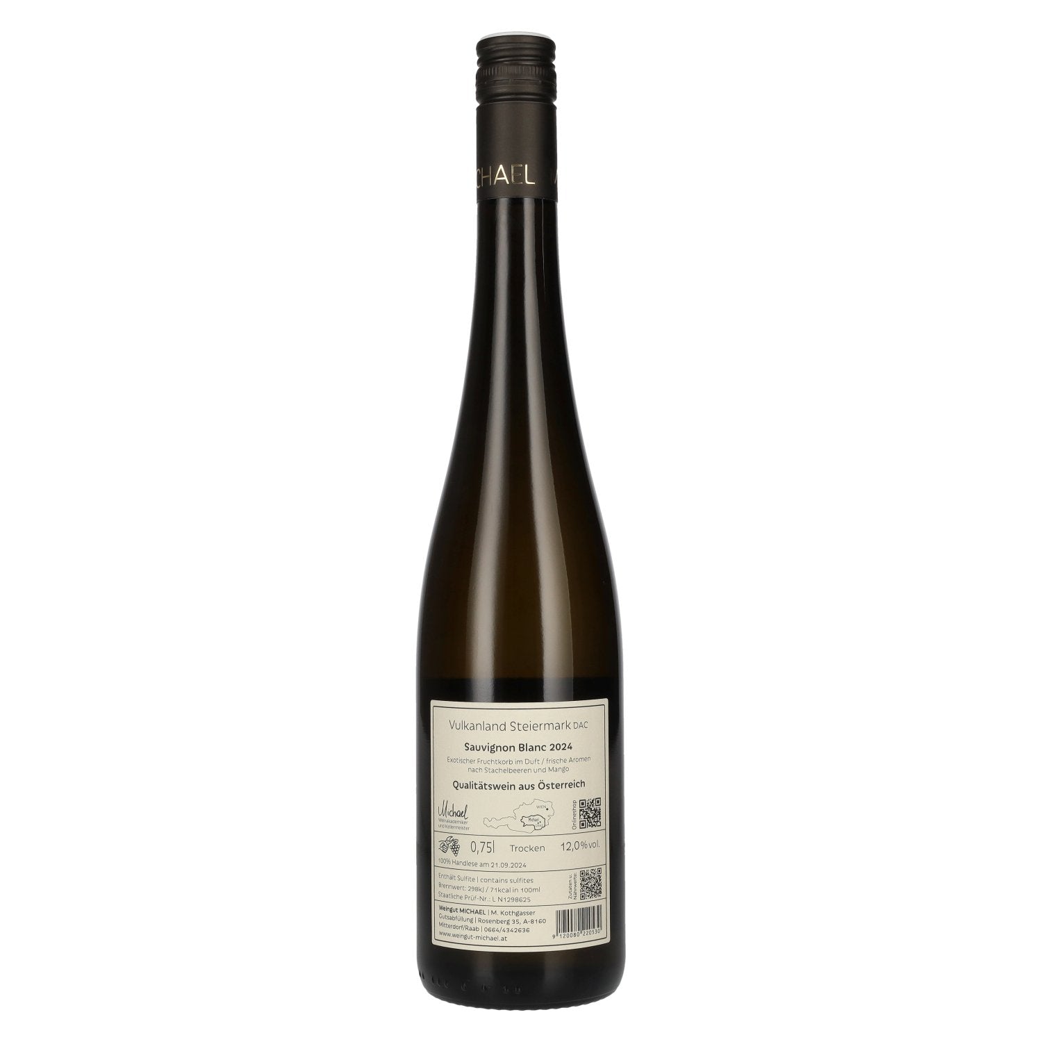 MICHAEL Sauvignon Blanc Vulkanland Steiermark DAC 2024 12% Vol. 0,75l