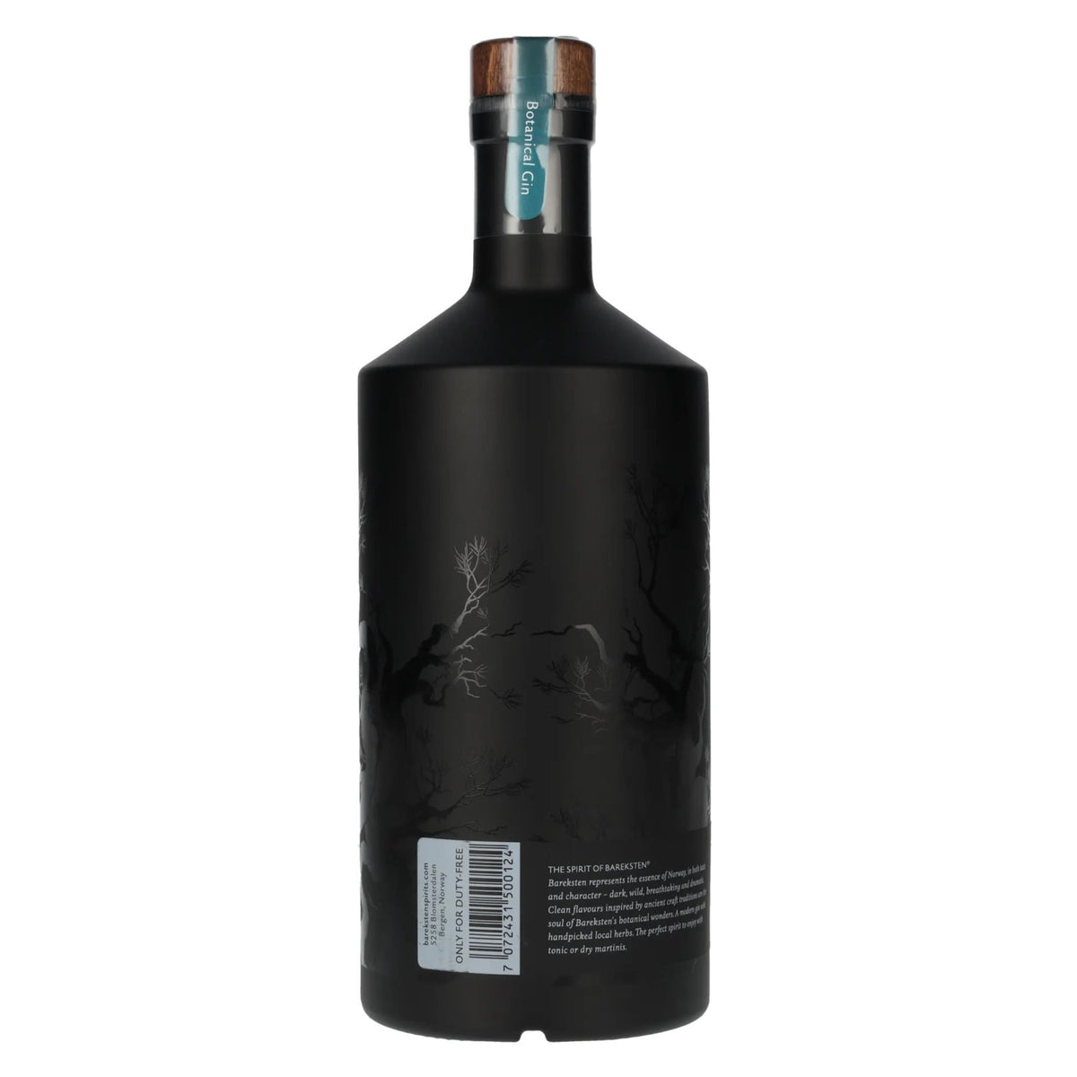 Bareksten Botanical Gin 46% ABV 1 litre
