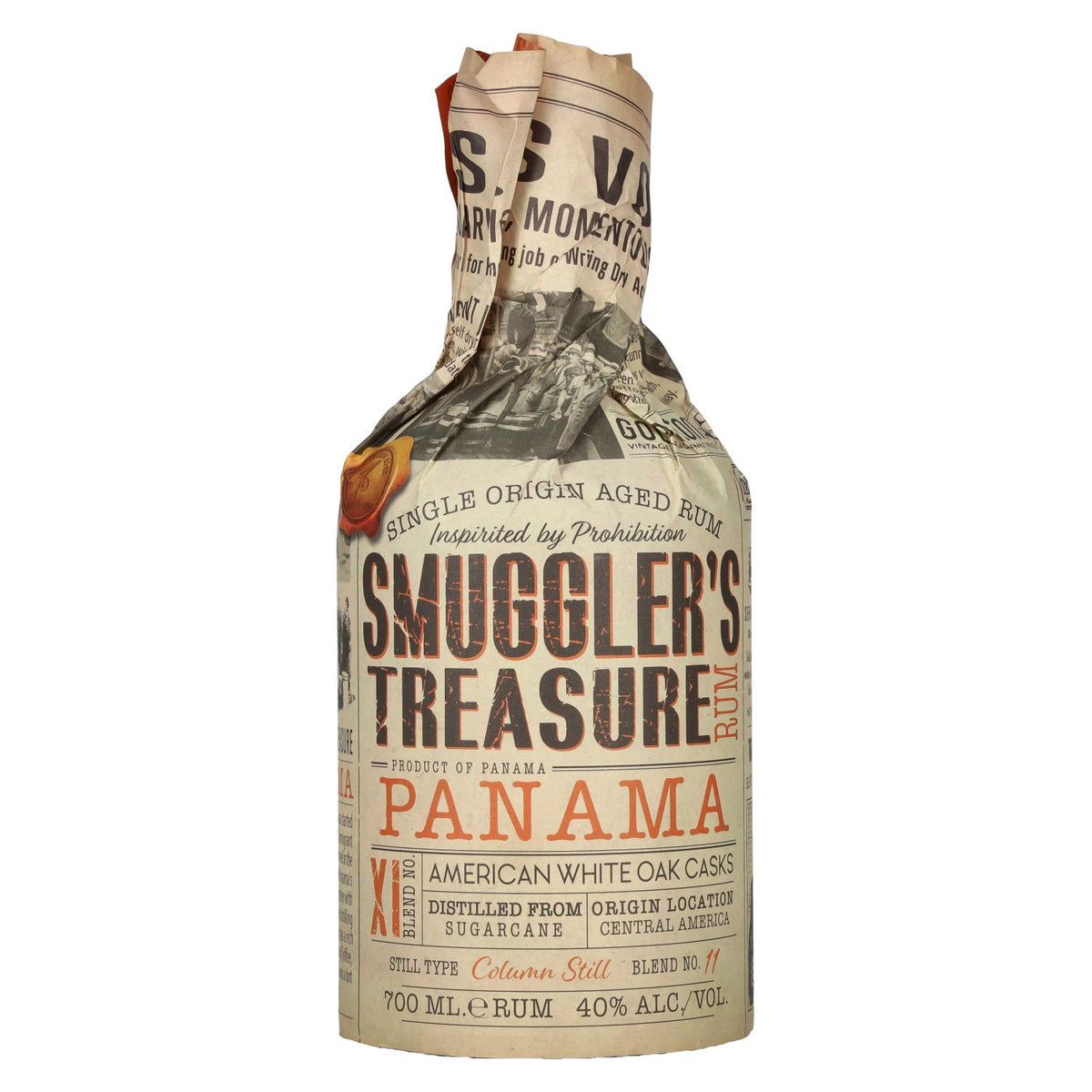 Smuggler's Treasure PANAMA Single Origin Aged Rum 40% Vol. 0.7l
