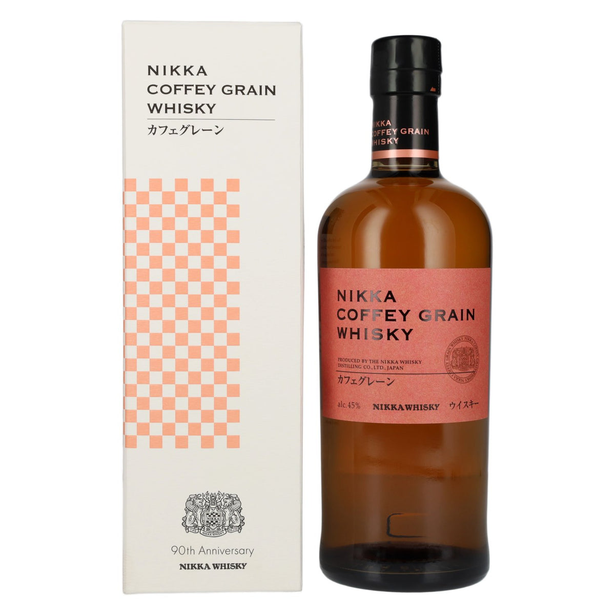 Nikka Coffey Grain Whisky 90th Anniversary 45% ABV 0.7l in a gift box