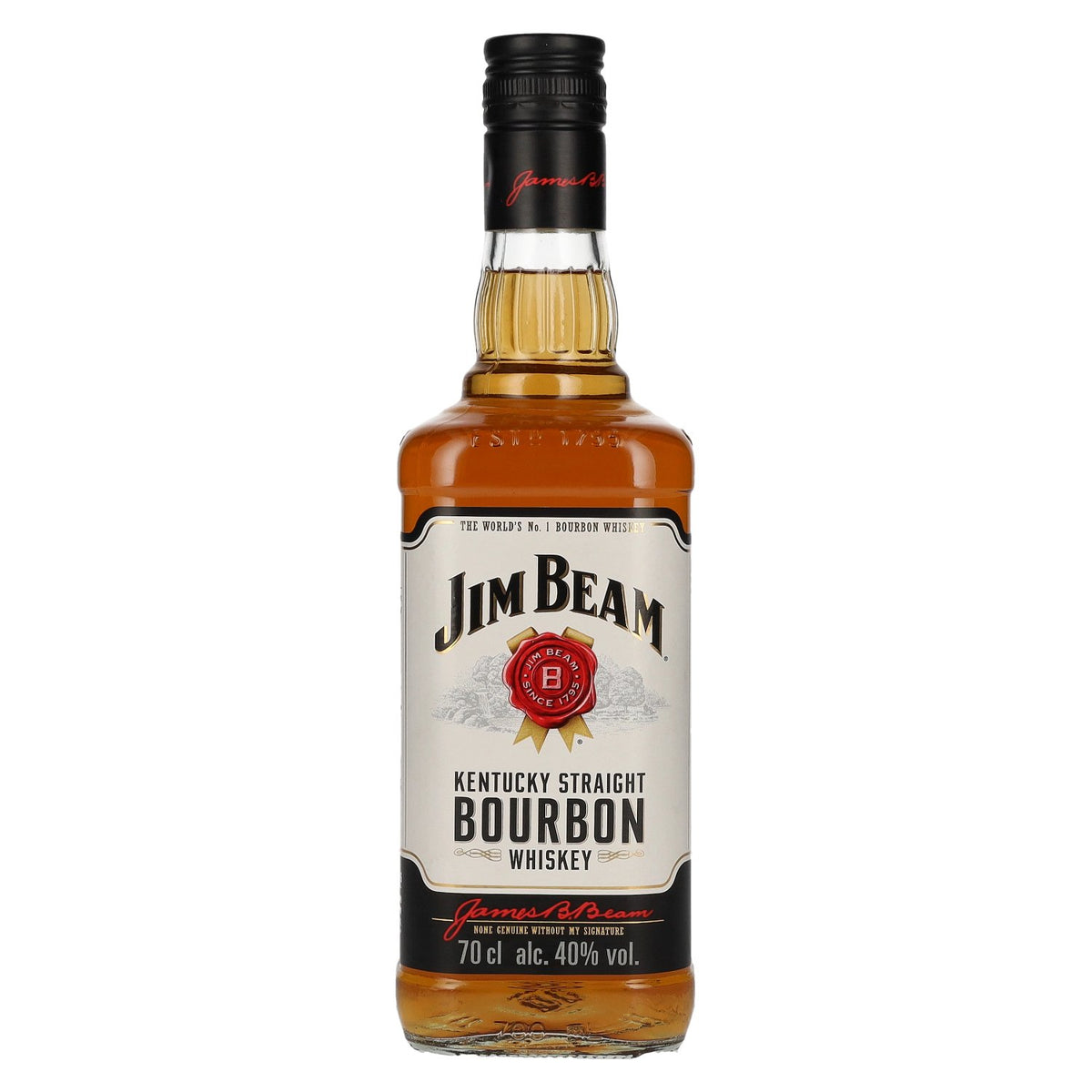 Jim Beam Kentucky Straight Bourbon Whiskey 40% Vol. 0.7l
