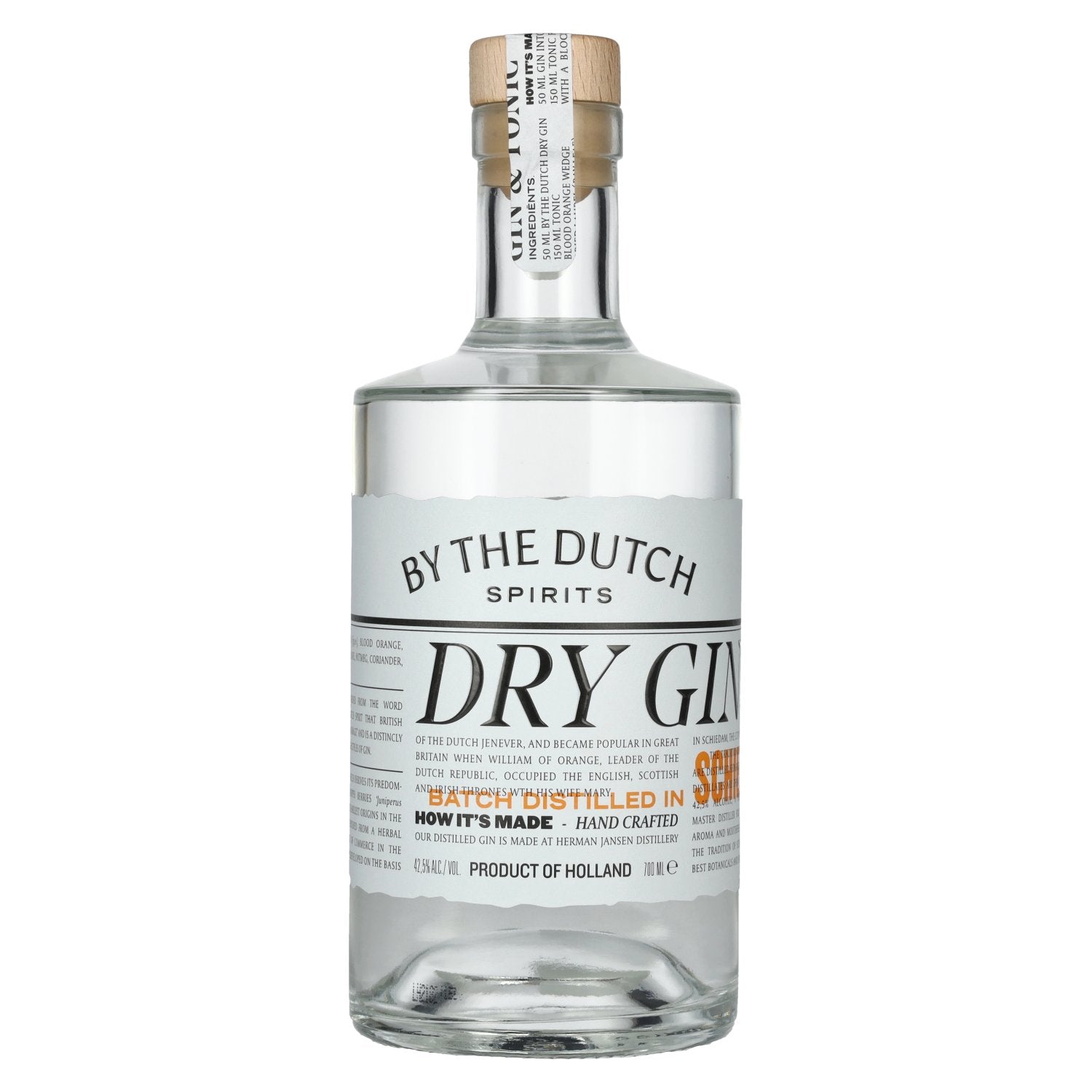By the Dutch Dry Gin 42.5% Vol. 0.7l