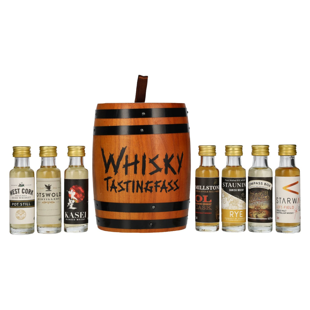 Whisky Tasting Fass 44,1% Vol. 7x0,02l