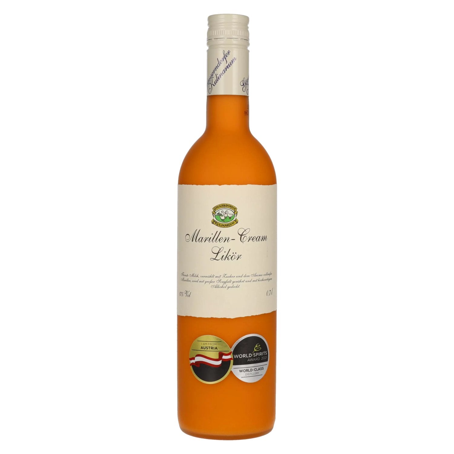 Gänserndorfer Kulinarium Marillen-Cream Likör 17% Vol. 0,7l