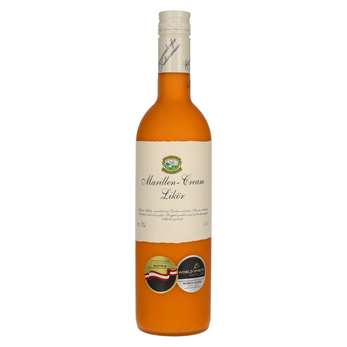 Gänserndorfer Kulinarium Marillen-Cream Likör 17% Vol. 0,7l