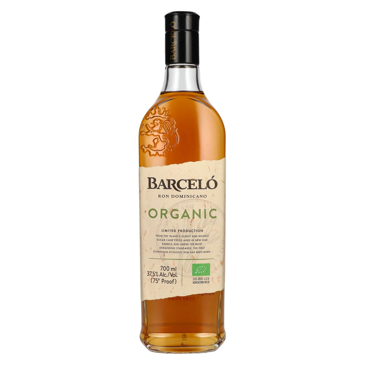 Barceló Organic Ron Dominicano Limited Production 37.5% vol. 0.7 l