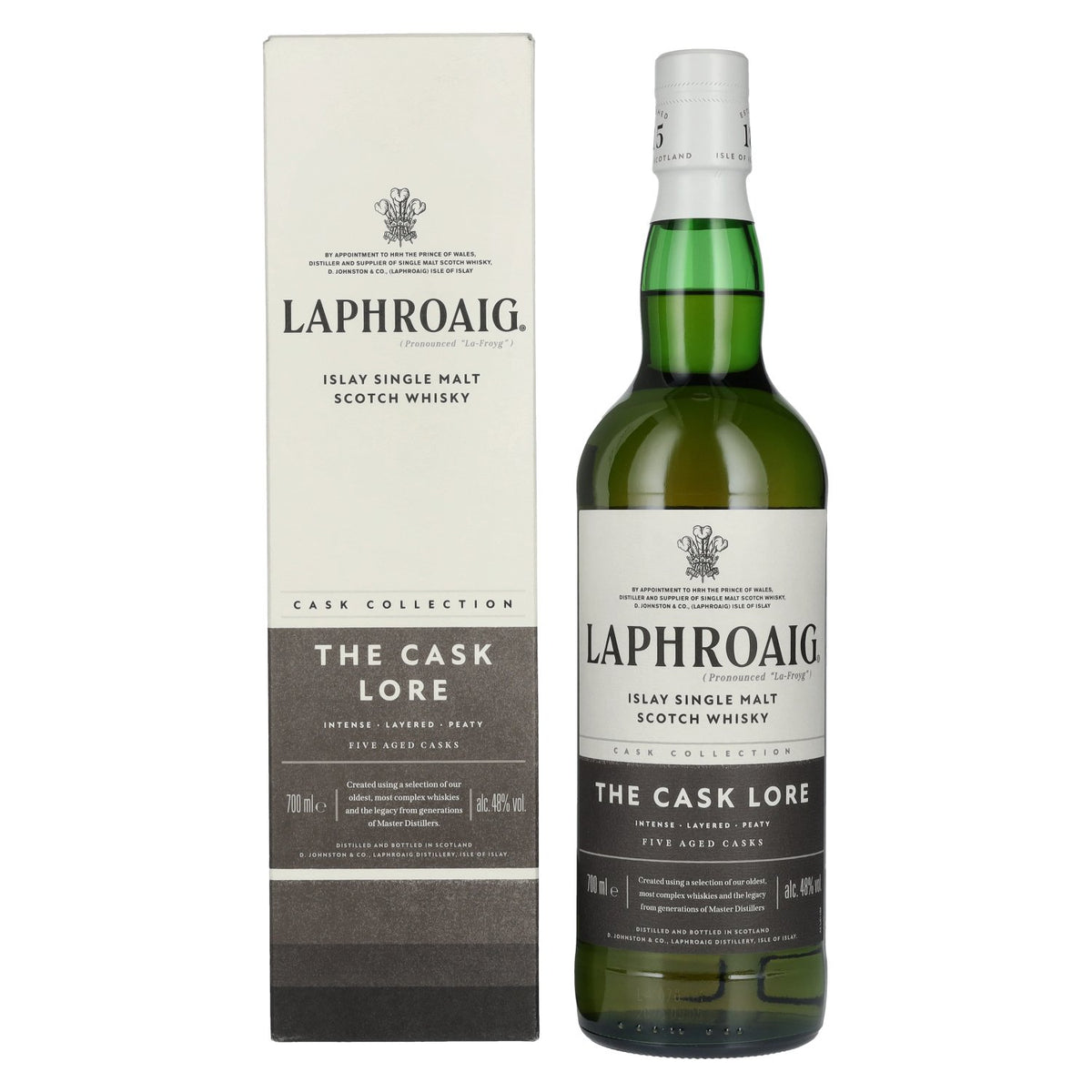 Laphroaig LORE Islay Single Malt 48% Vol. 0.7l in Gift Box