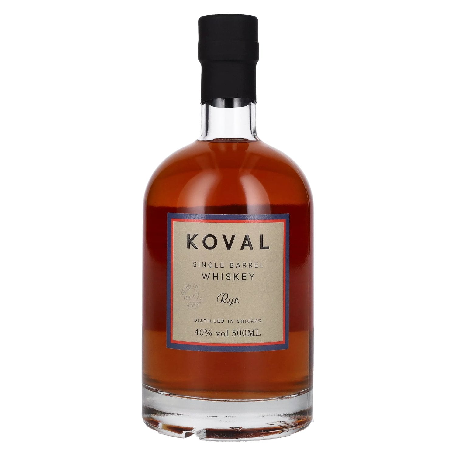 Koval RYE Single Barrel Whiskey 40% Vol. 0.5l