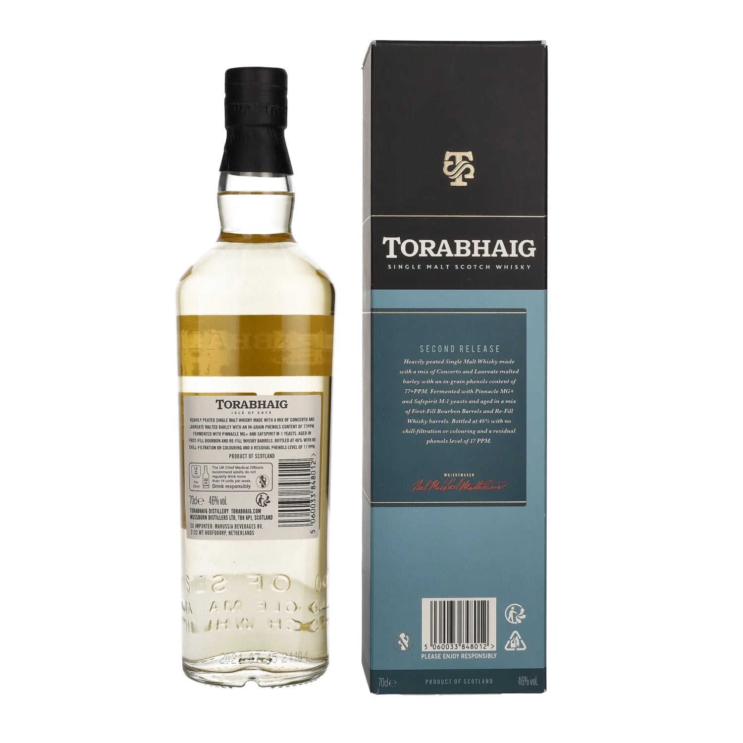 Torabhaig ALLT GLEANN The Legacy Series Single Malt 46% Vol. 0.7l in Gift Box