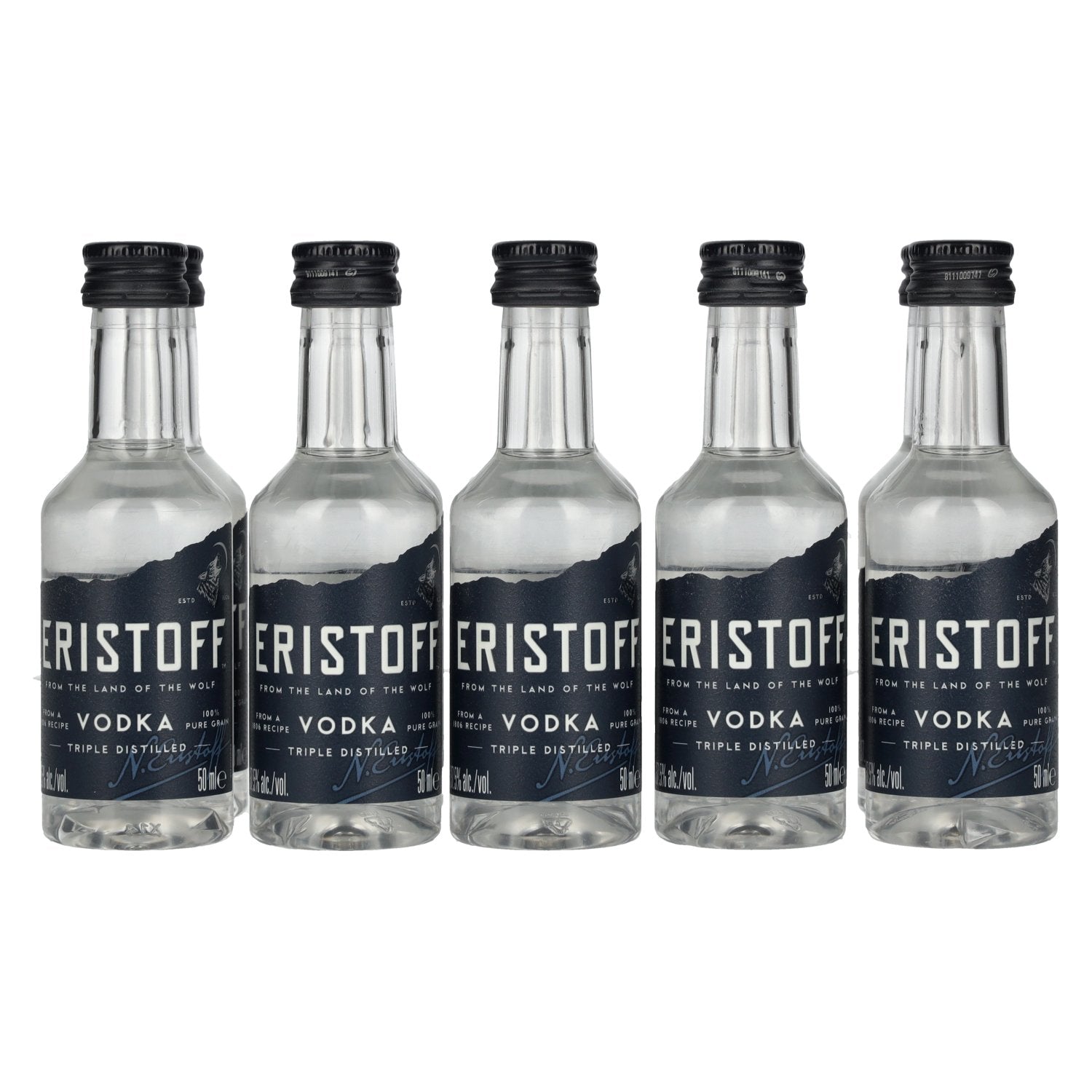 Eristoff Premium Vodka 37,5% Vol. 10x0,05l PET