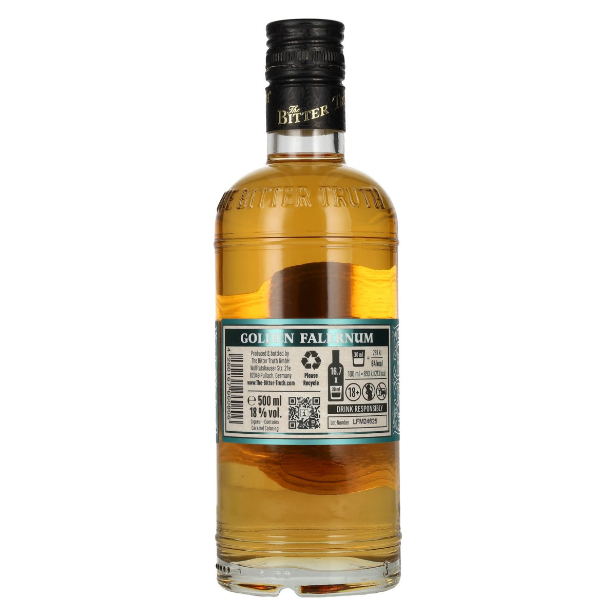 The Bitter Truth Golden Falernum Spiced Rum Liqueur 18% Vol. 0.5l