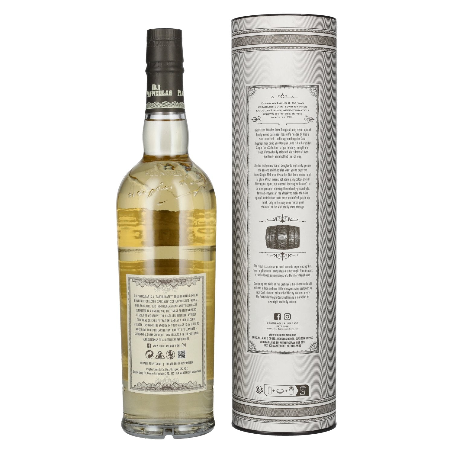 Douglas Laing OLD PARTICULAR Ledaig 12 Years Old Single Malt Whisky 2011 48,4% Vol. 0,7l in Geschenkbox