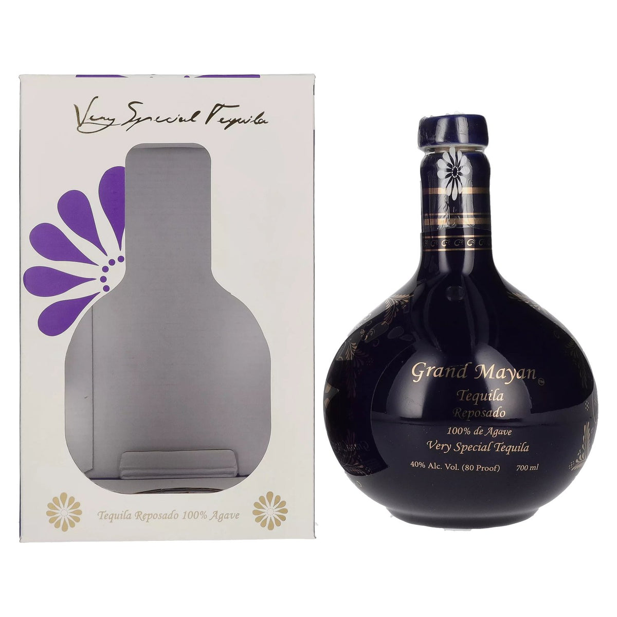 Grand Mayan REPOSADO Tequila 100% Agave 40% Vol. 0.7L in Gift Box