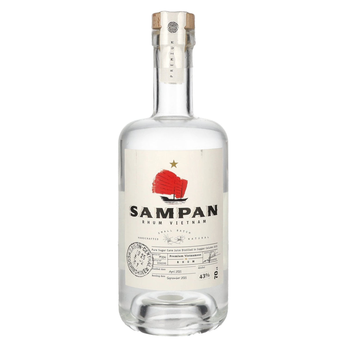 Sampan Rhum Vietnam 43% Vol. 0.7l
