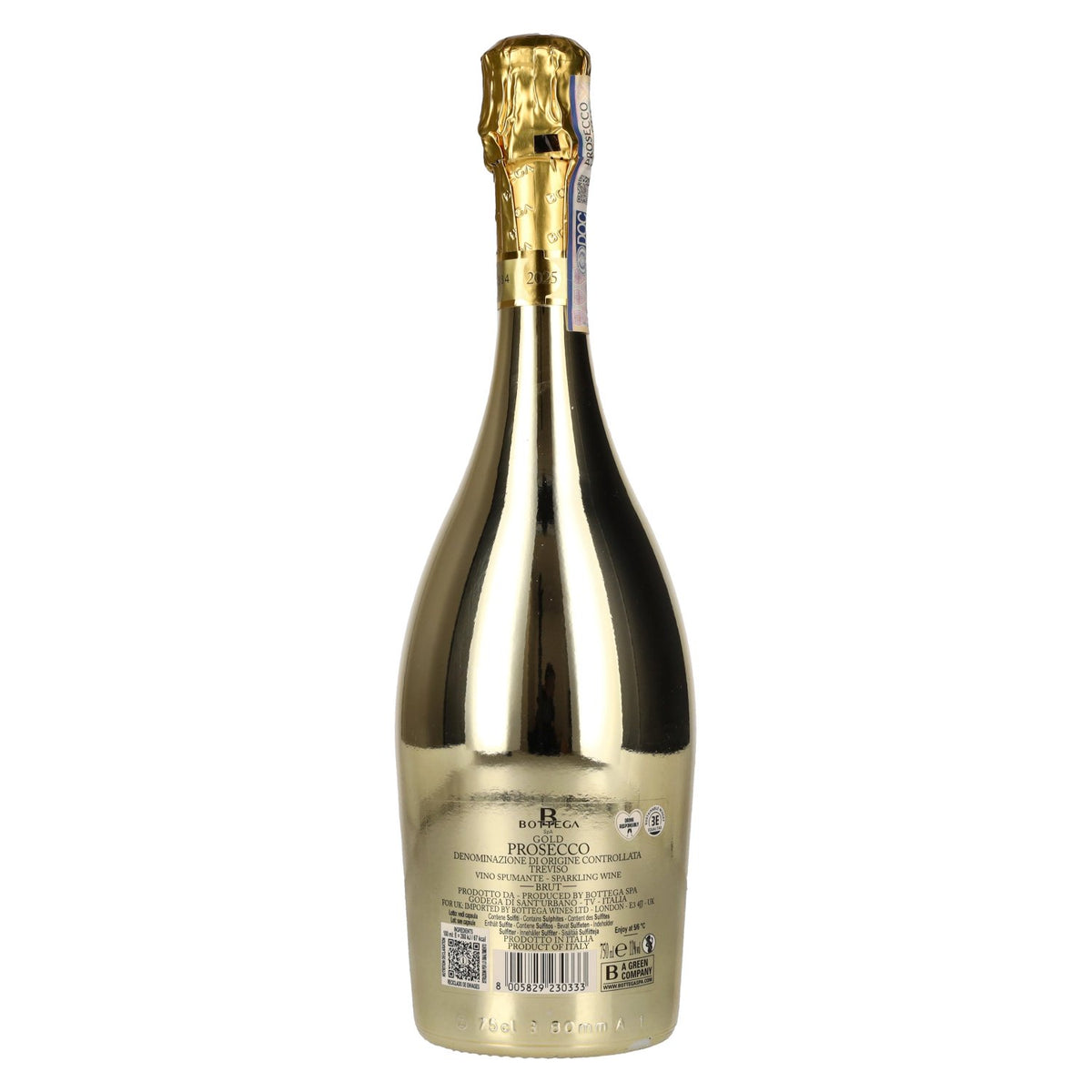 Bottega GOLD Prosecco Brut Millesimato DOC 2025 11% Vol. 0,75l