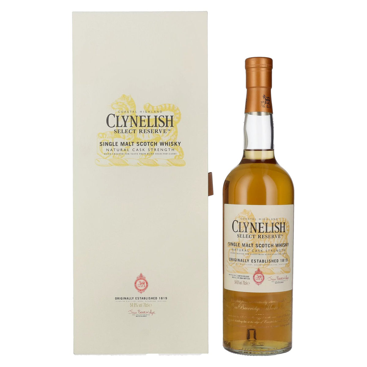 Clynelish Select Reserve Natural Cask Strength 54,9% Vol. 0,7l in Geschenkbox