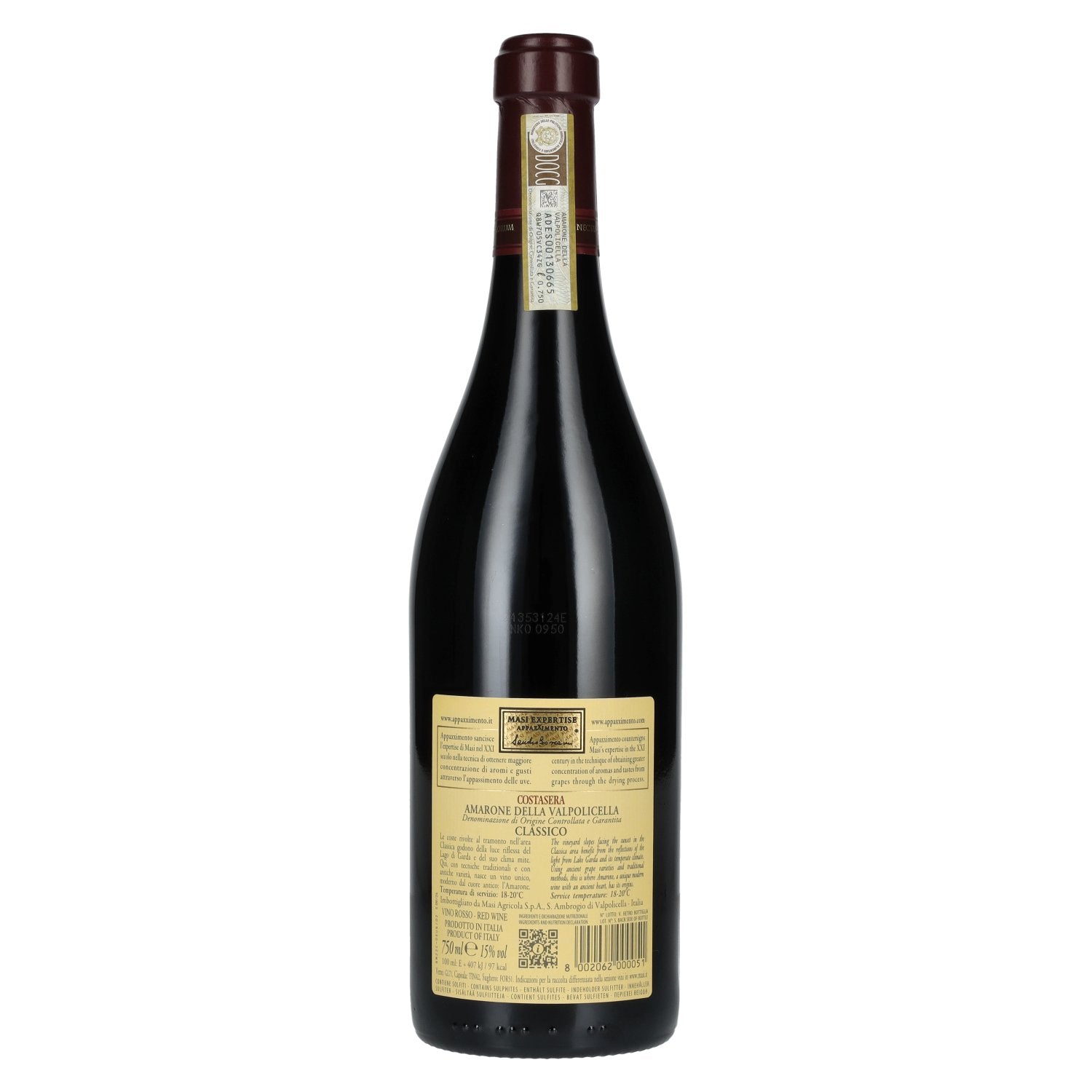 Masi Costasera Amarone Classico DOCG 2020 15% Vol. 0,75l