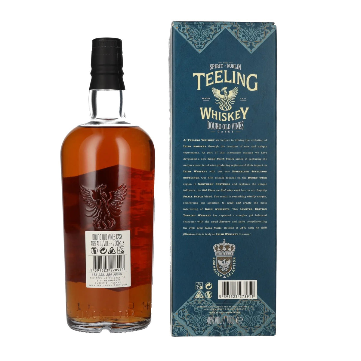 Teeling Whiskey Sommelier Selection DOURO OLD VINES Casks 46% vol. 0.7l in a gift box