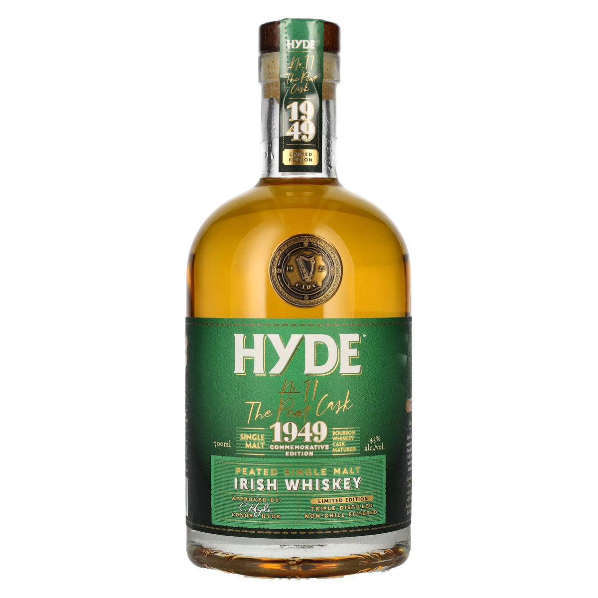 Hyde No.11 THE PEAT CASK 1949 Commemorative Edition 43% Vol. 0.7l