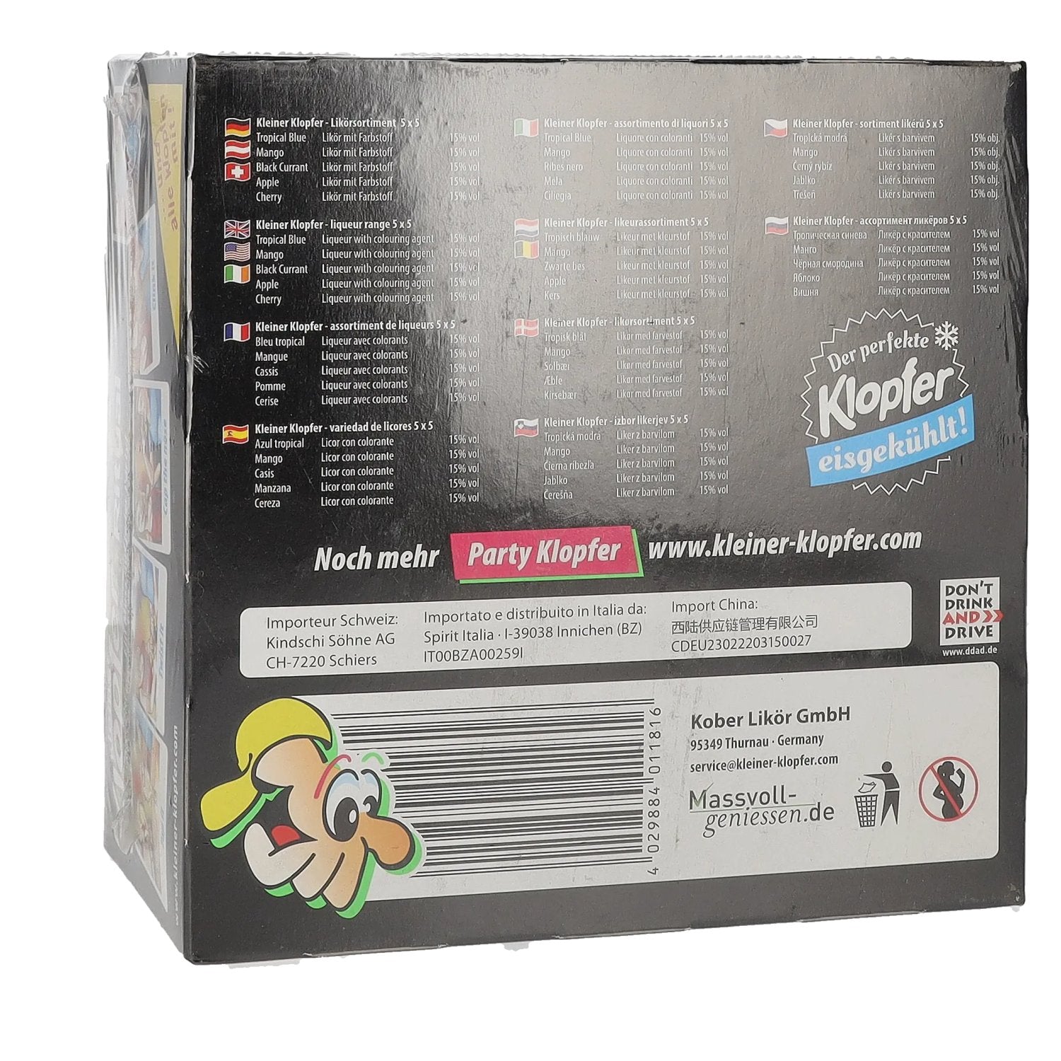 Kleiner Klopfer Sour Mix 15% Vol. 25x0.02l