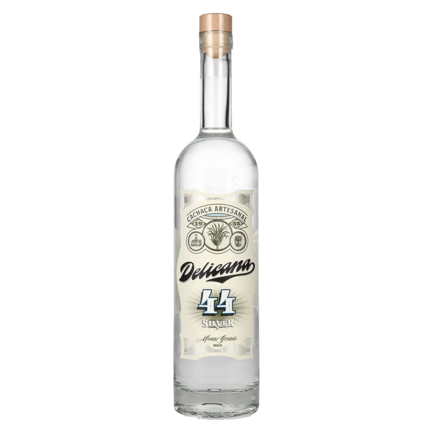 Delicana 44 SILVER Cachaça Artesanal 44% Vol. 0.7l