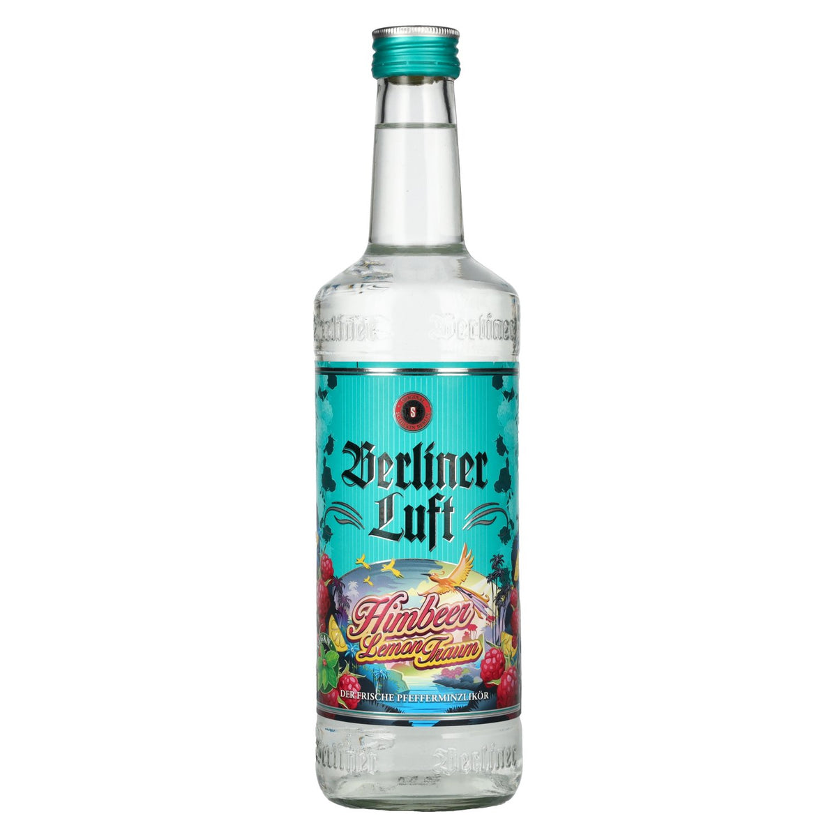 Berliner Luft RASPBERRY LEMON DREAM The Fresh Peppermint Liqueur 18% ABV 0.7l